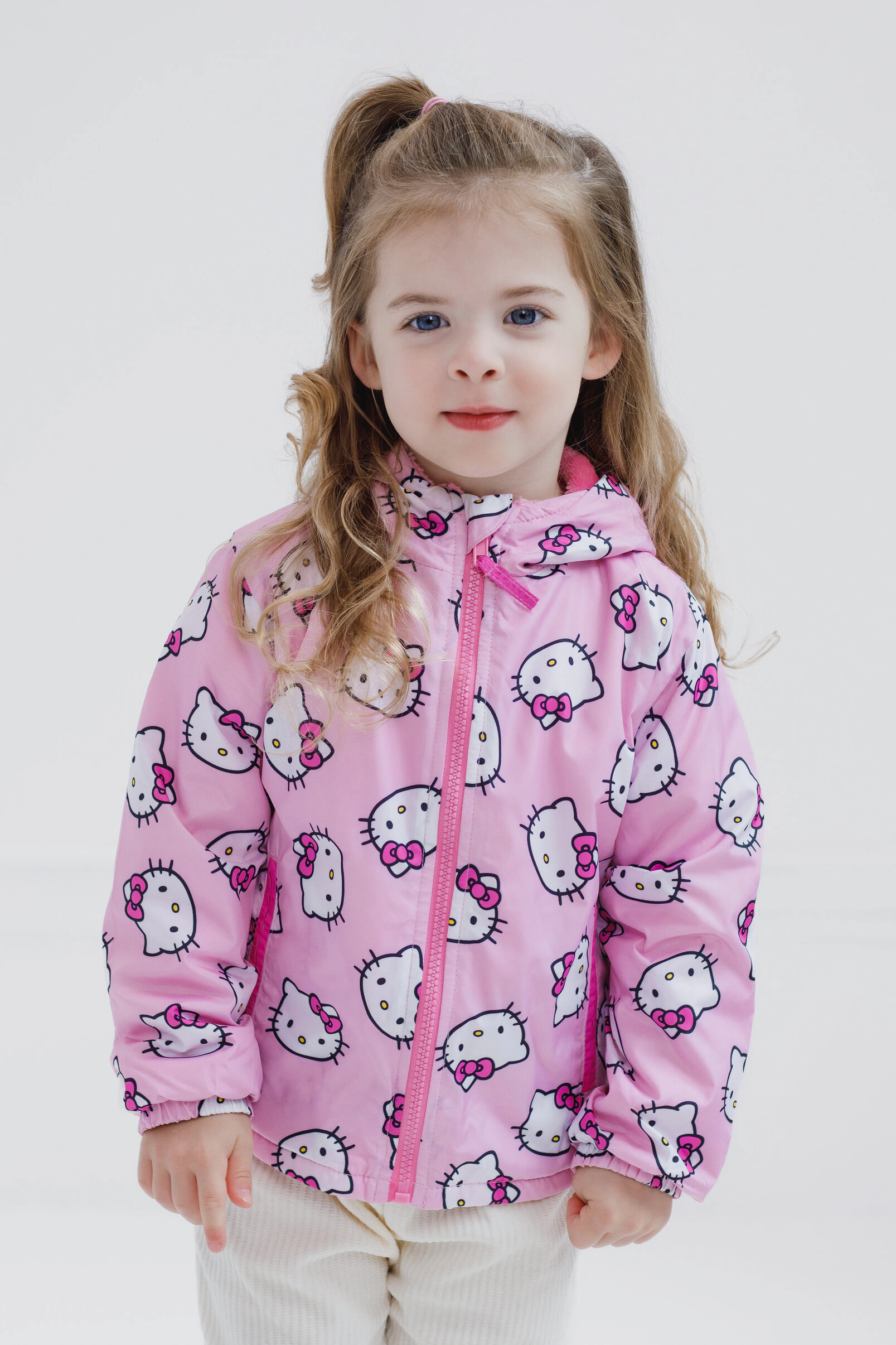 Hello Kitty Girls' Hooded Rain Jacket