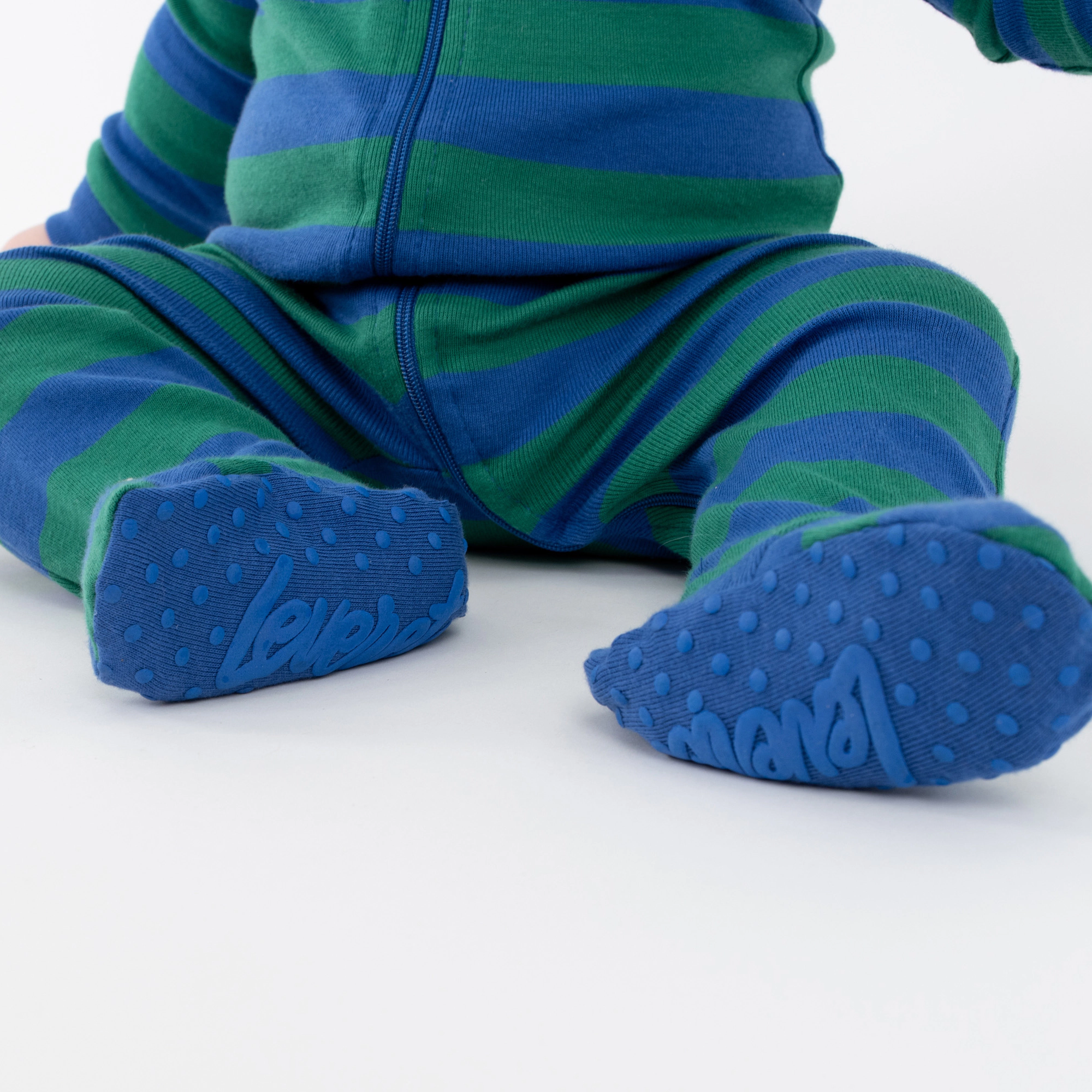 Leveret Baby/Toddler Striped Cotton Footed Pajamas