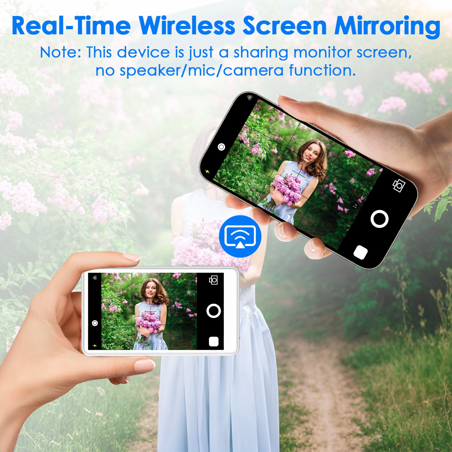 GBruno Wireless Vlog Selfie Monitor Screen With Remote