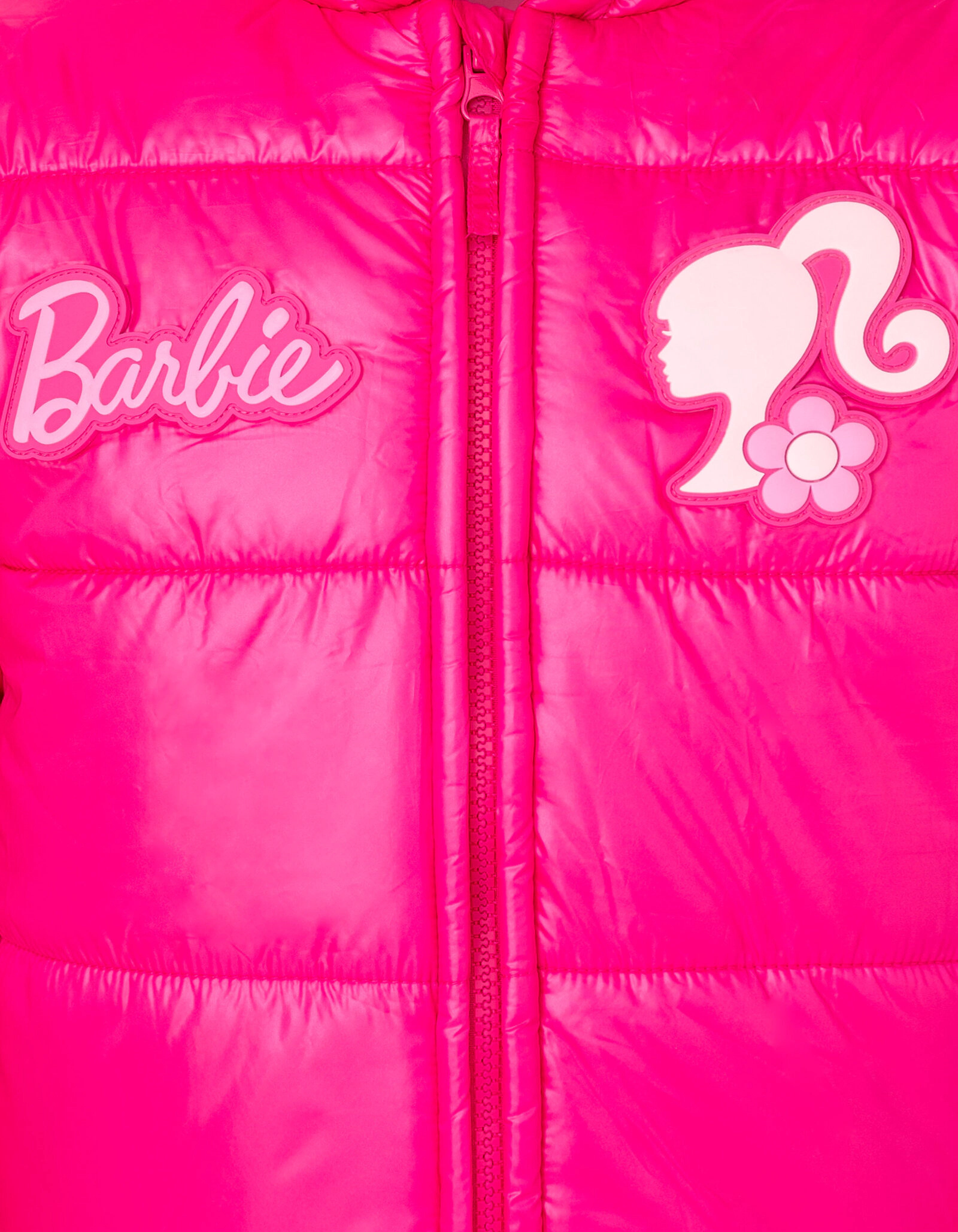 Barbie Girls' Hooded Puffer Jacket