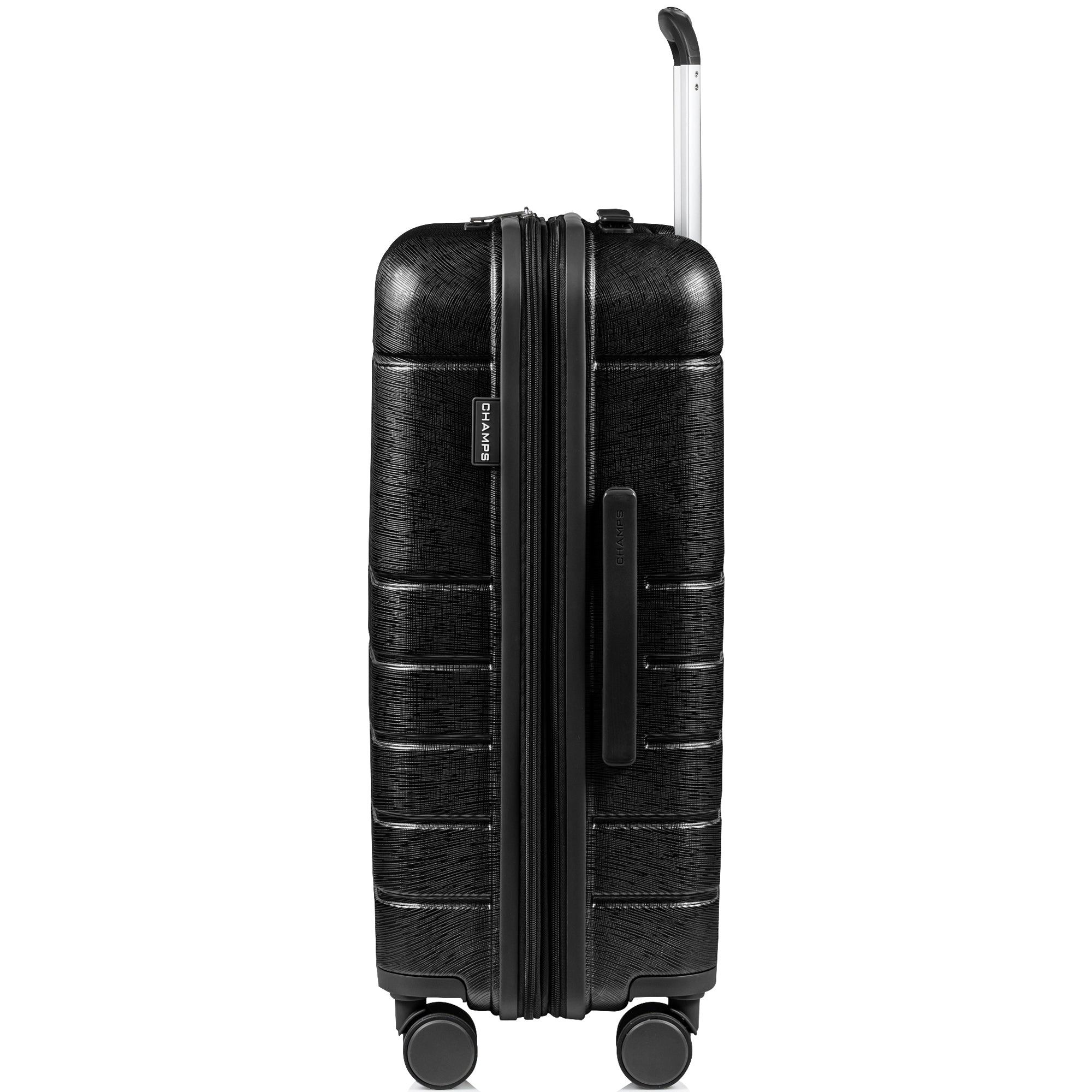 CHAMPS Linen II Collection 3-piece Hardside Luggage Set
