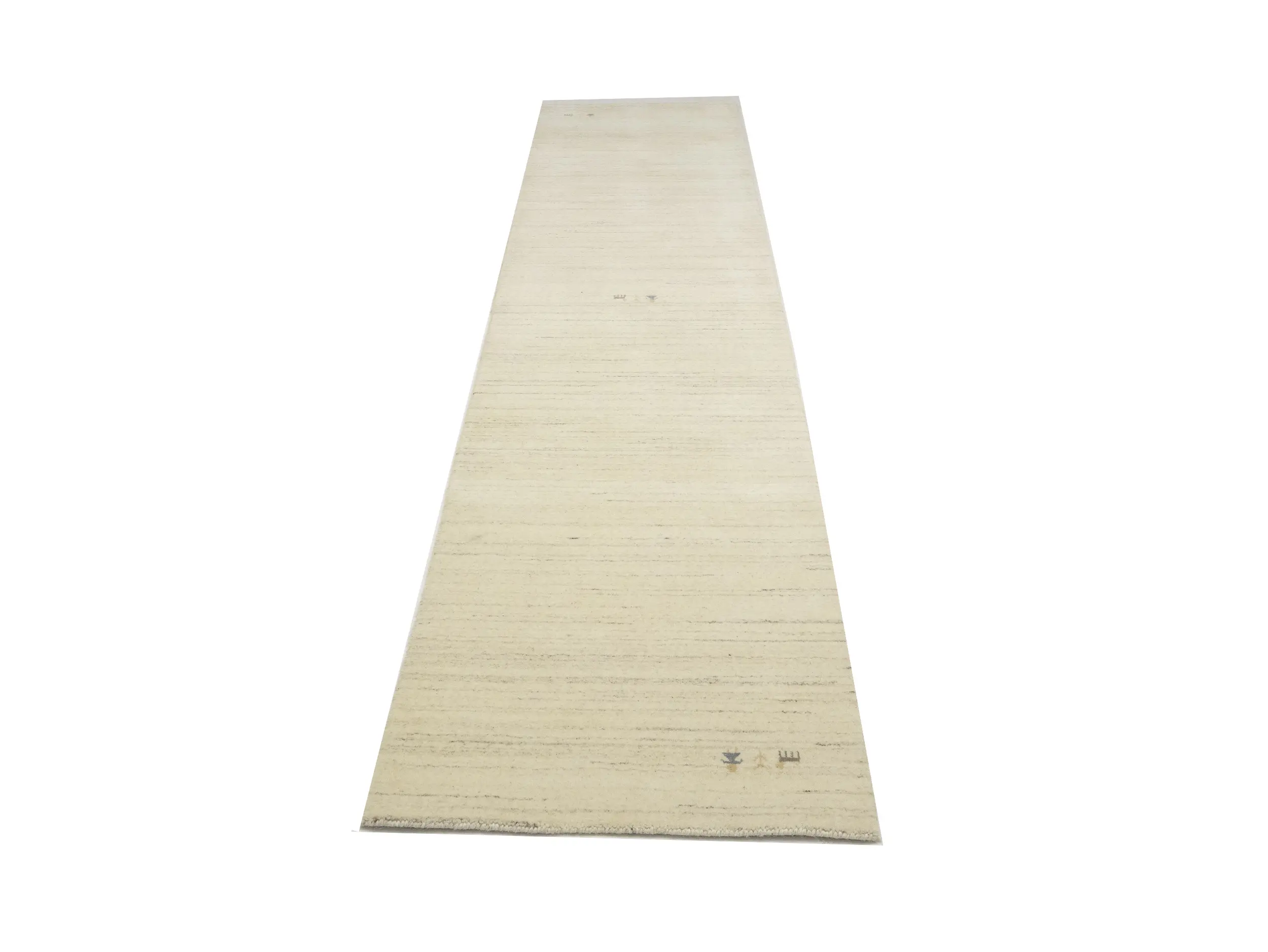 Magic Rugs Oatmeal Tribal 3X12 Gabbeh Modern Runner Rug