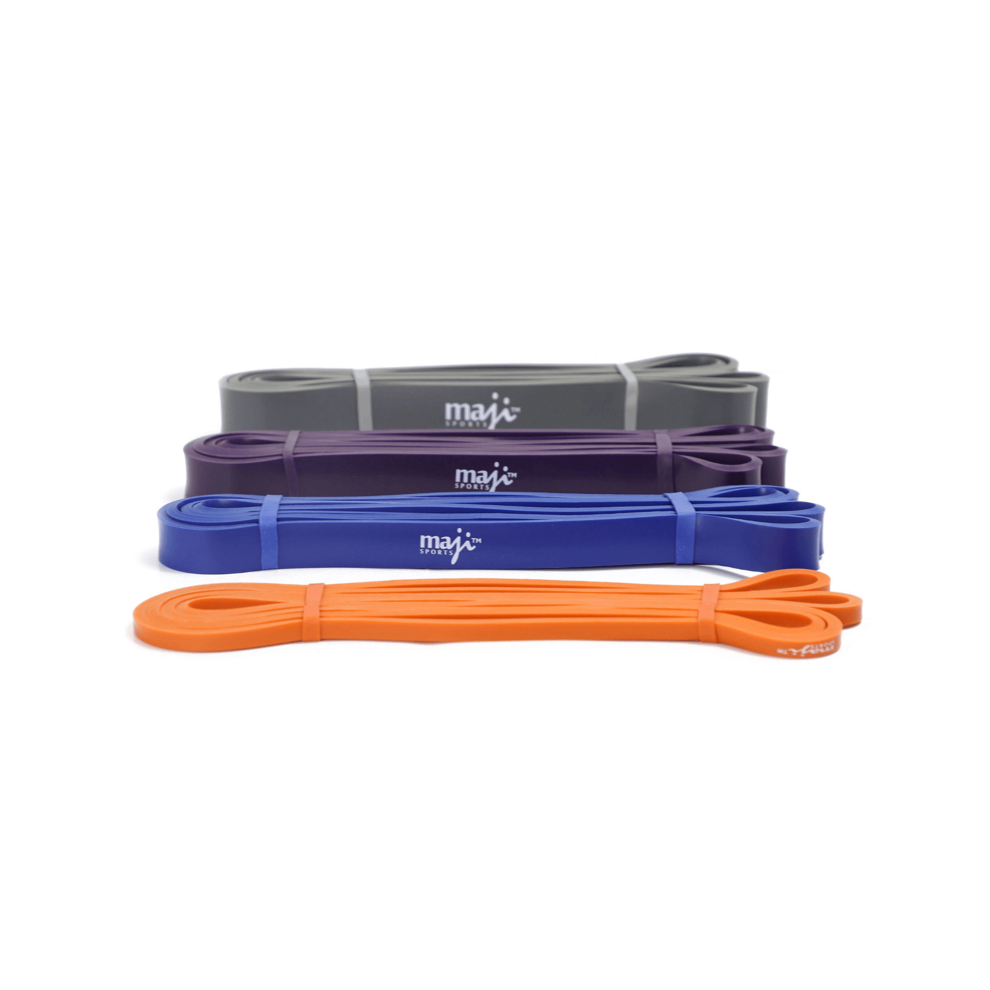 Maji Sports Pack Of Four Unisex Full Body Workout Super Bands
