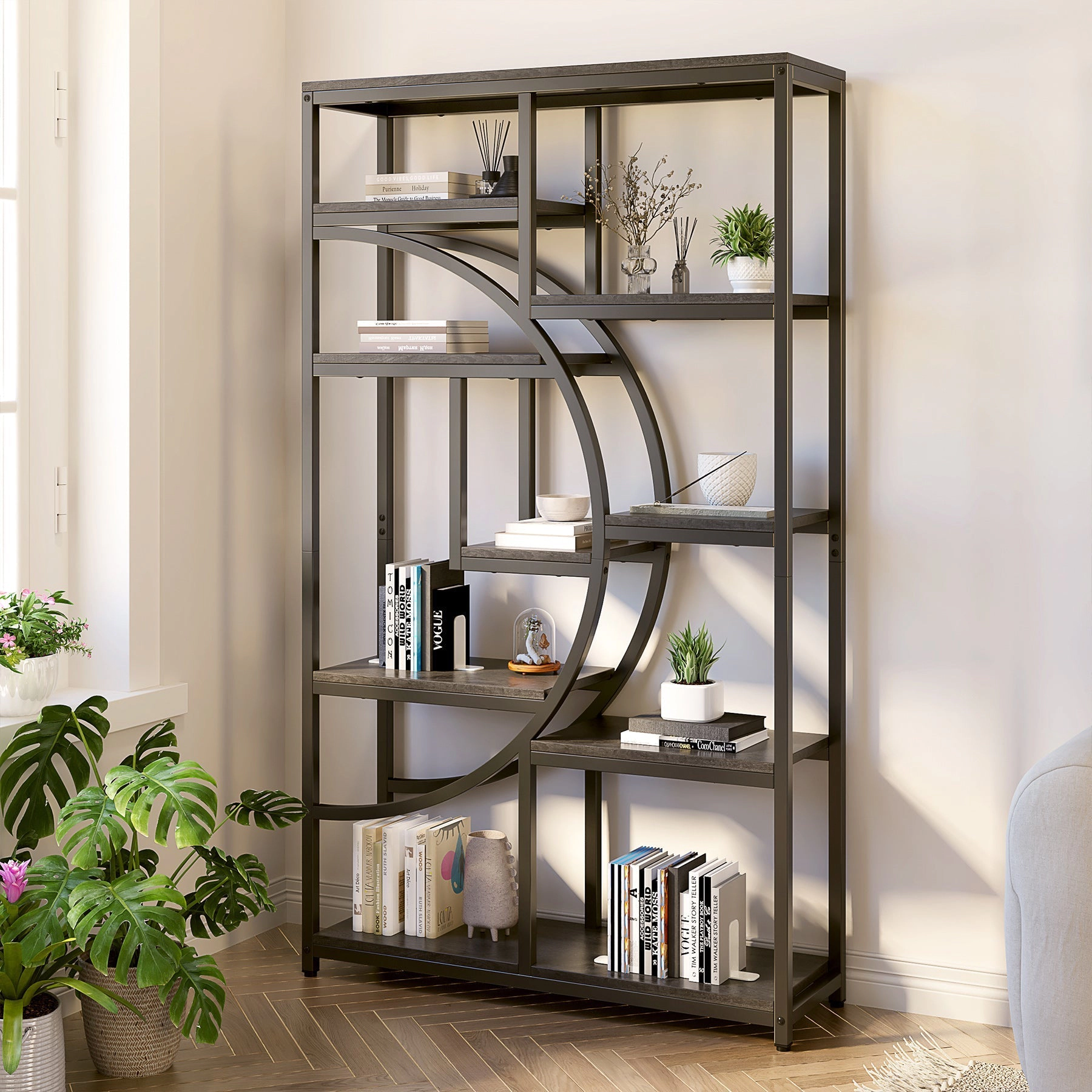 Tribesigns Freestanding Bookshelf