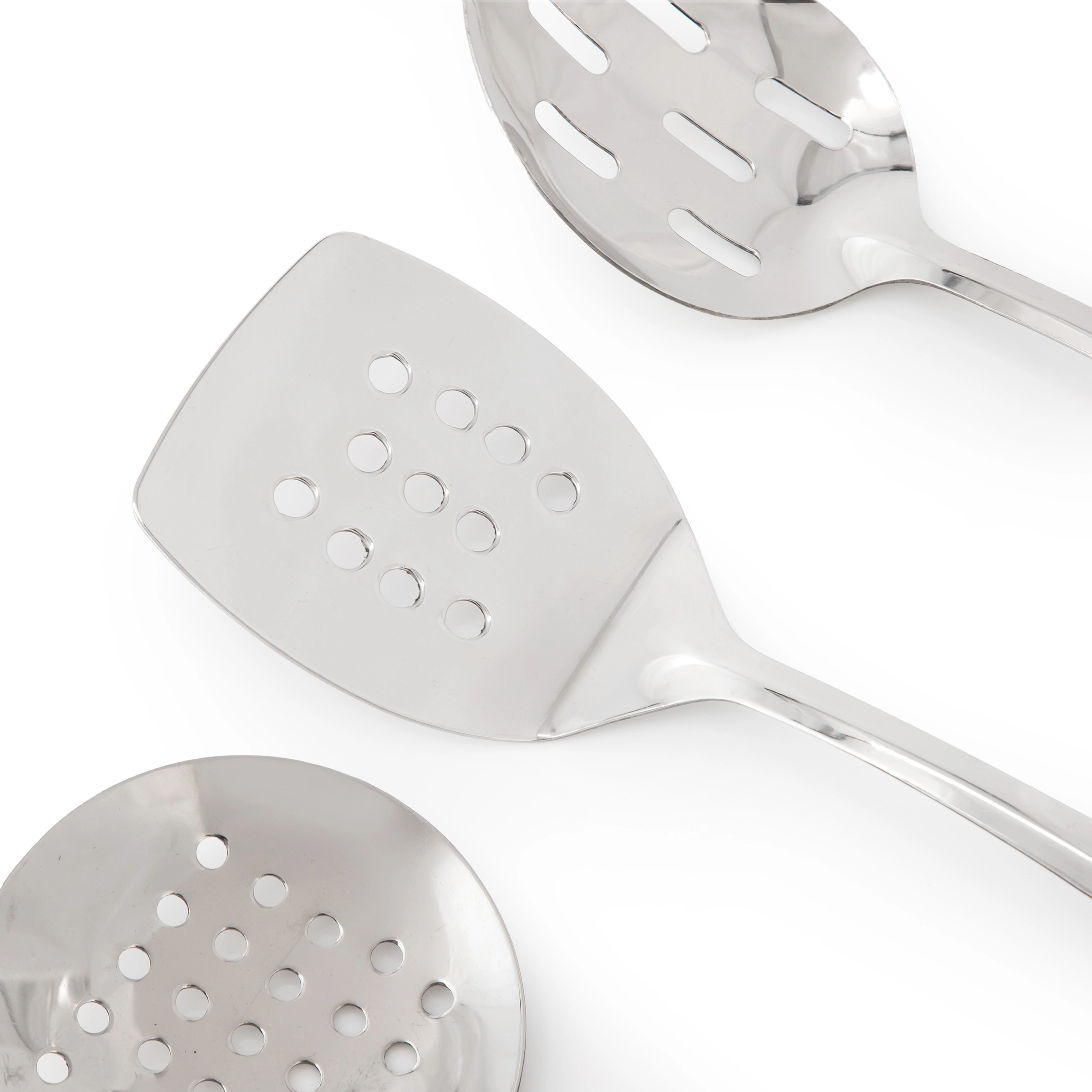 Gibson Home Landsworth 5 Piece Stainless Steel Hostess Set