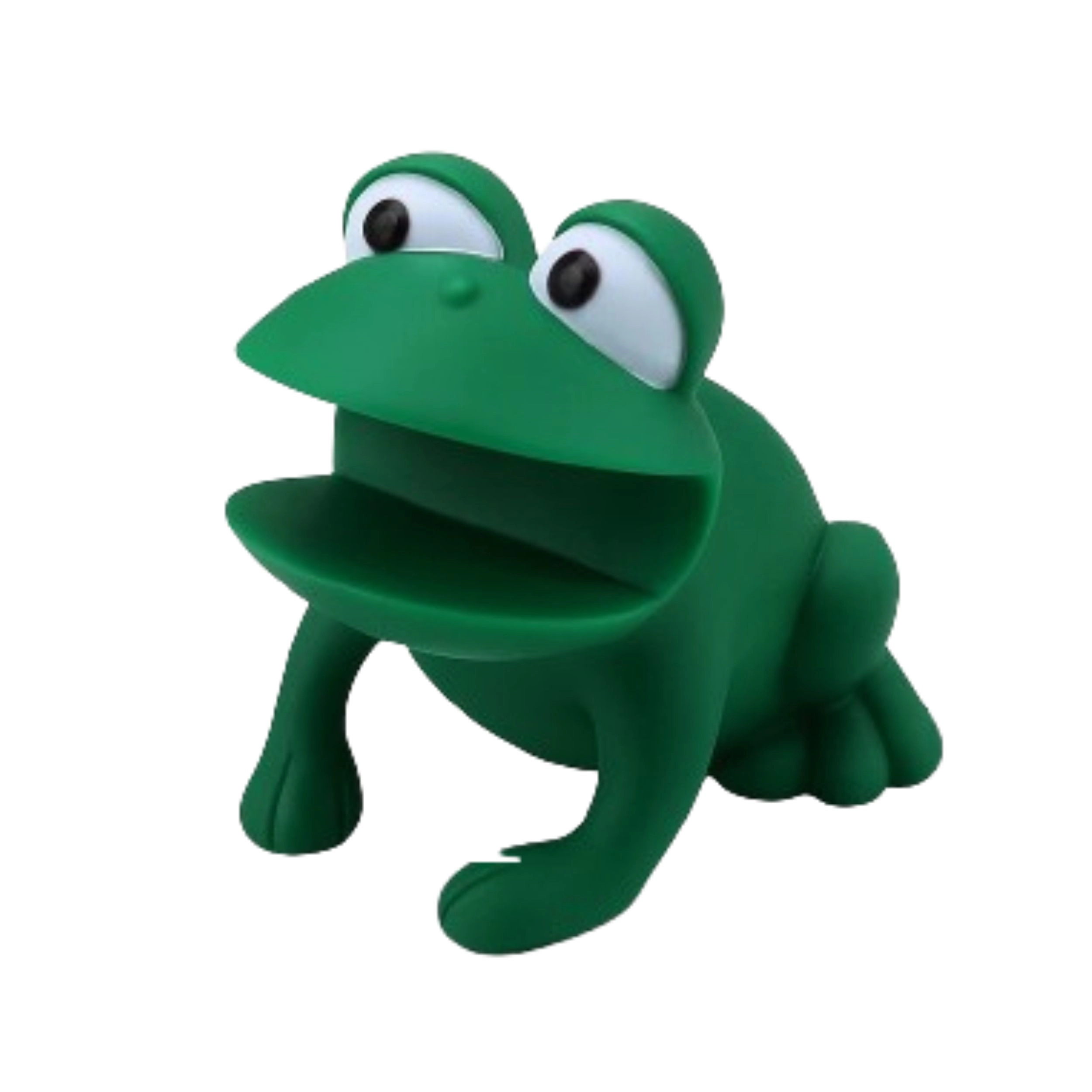 Home Collection Frog Sponge Holder with Dual-Sided Sponge