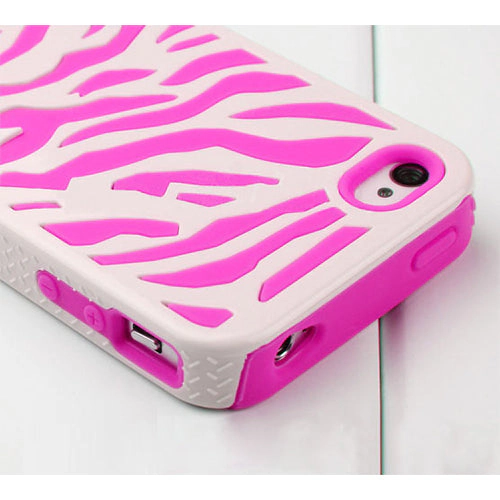 GBruno Zebra Print Hard Shell Case For IPhone 4/4S