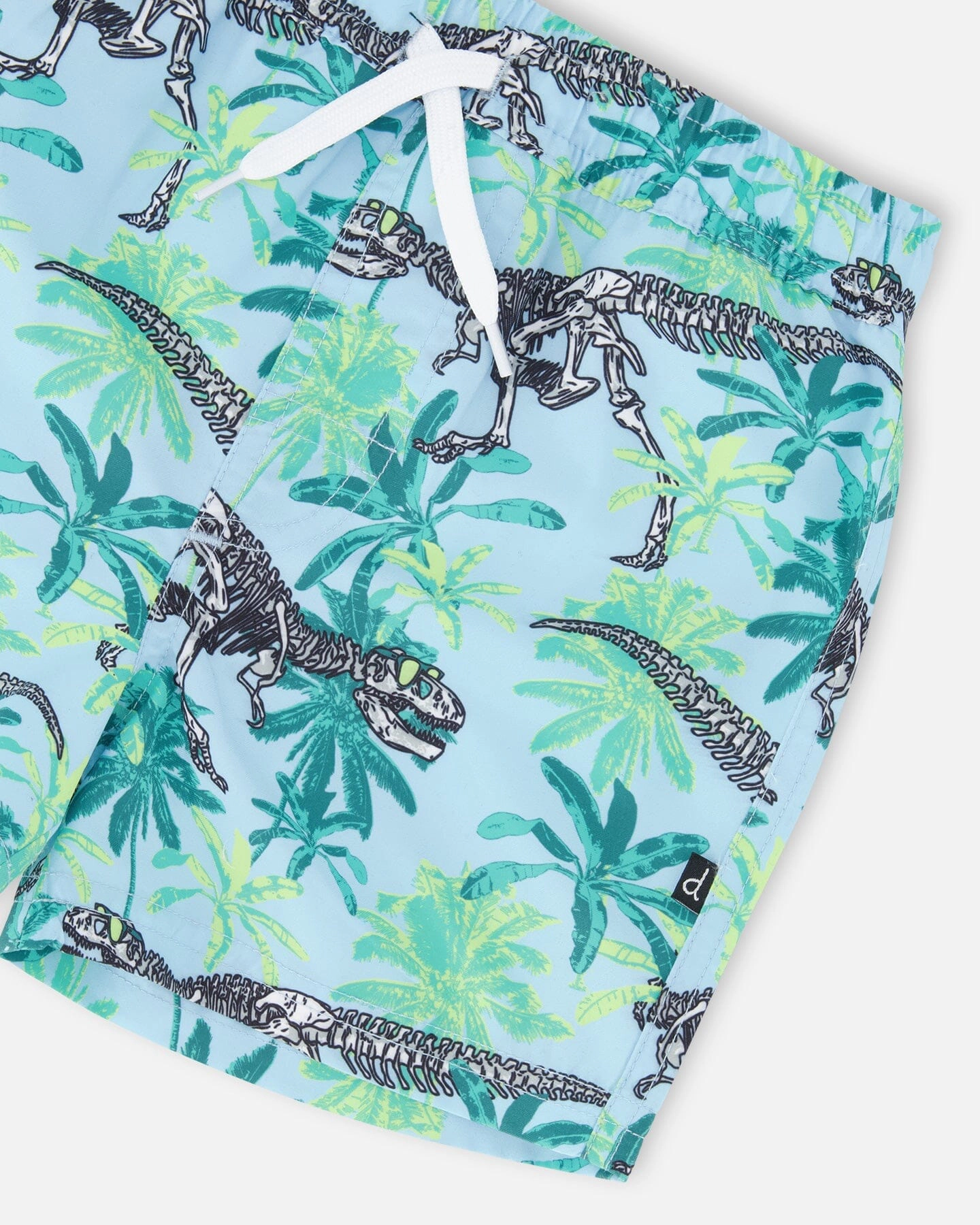 Deux par Boys Boardshorts Skeleton Print