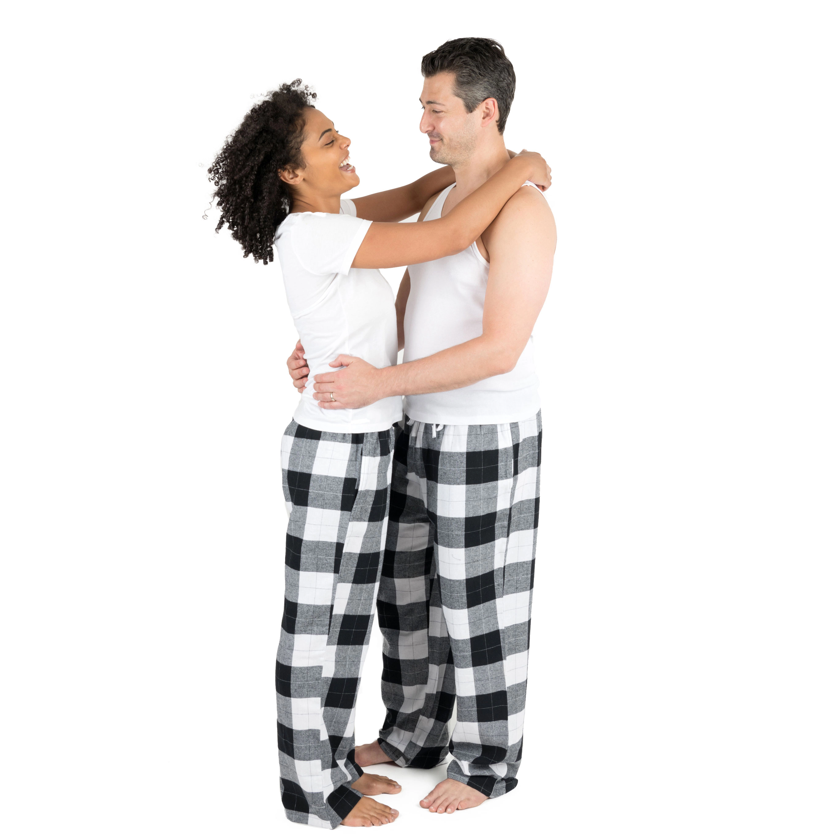 Leveret Men's Plaid Flannel Pants