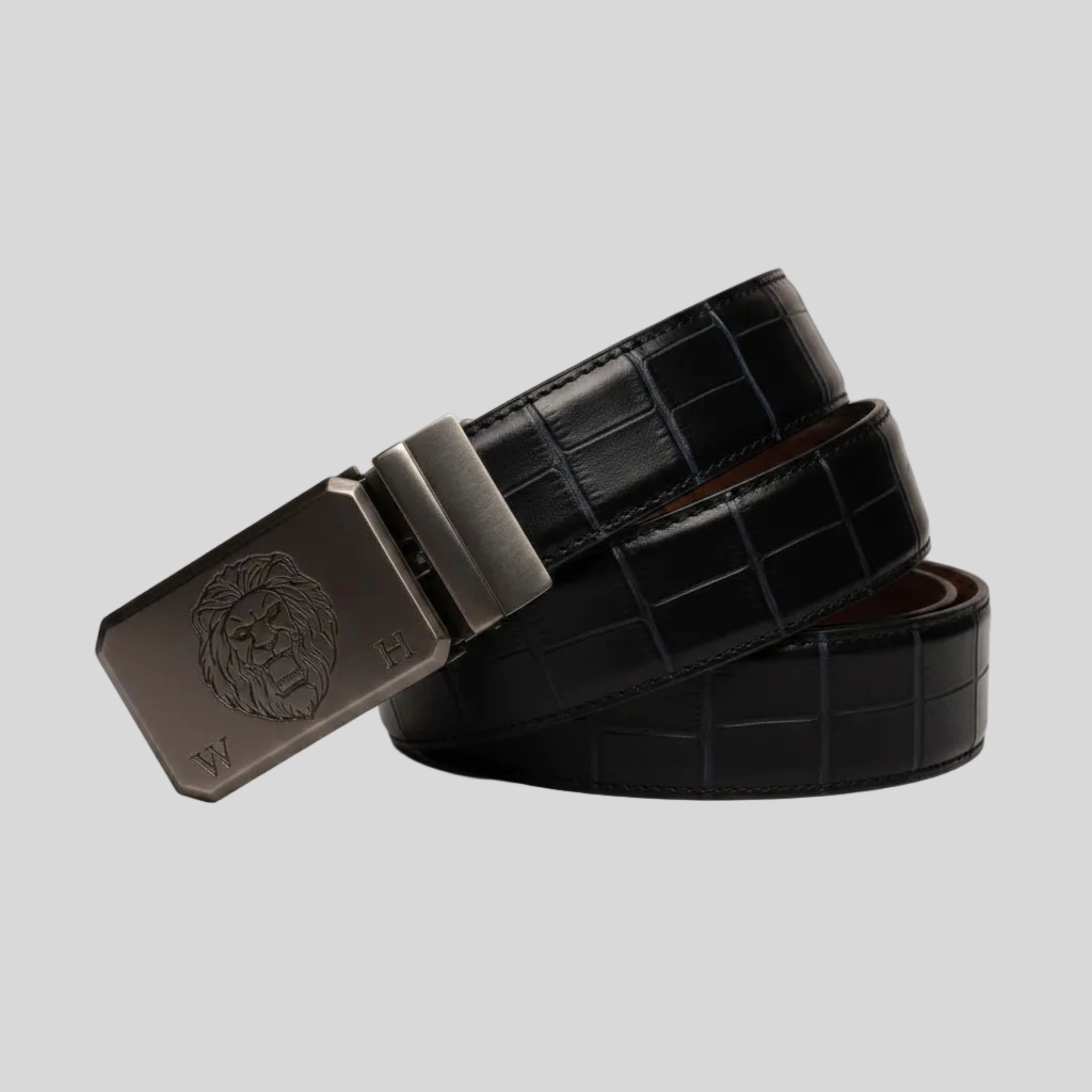 Wear Sierra Men's Leather Strap Belt