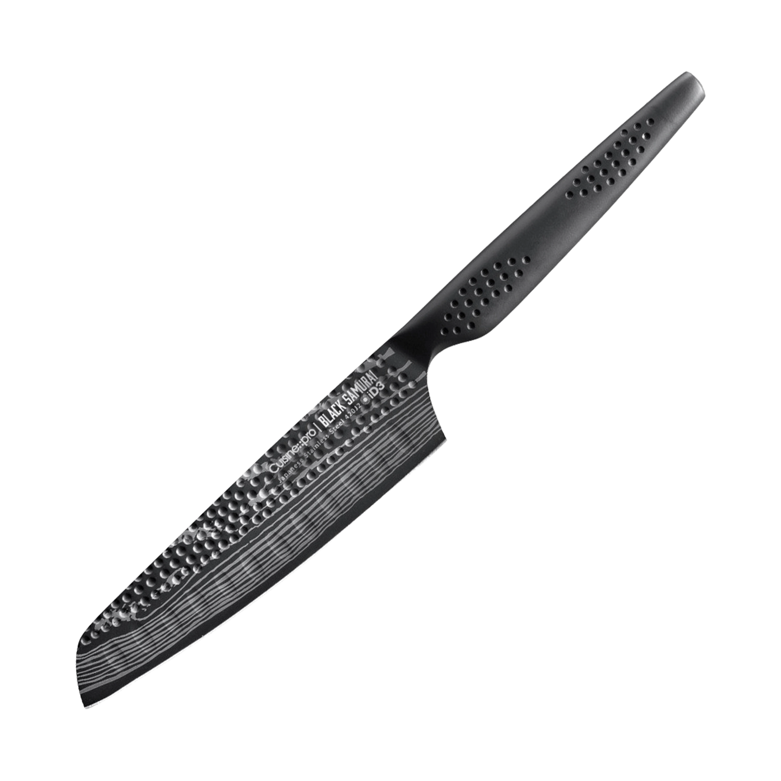 Cuisine::pro® iD3® BLACK SAMURAI 'Try Me' Santoku Knife 5"