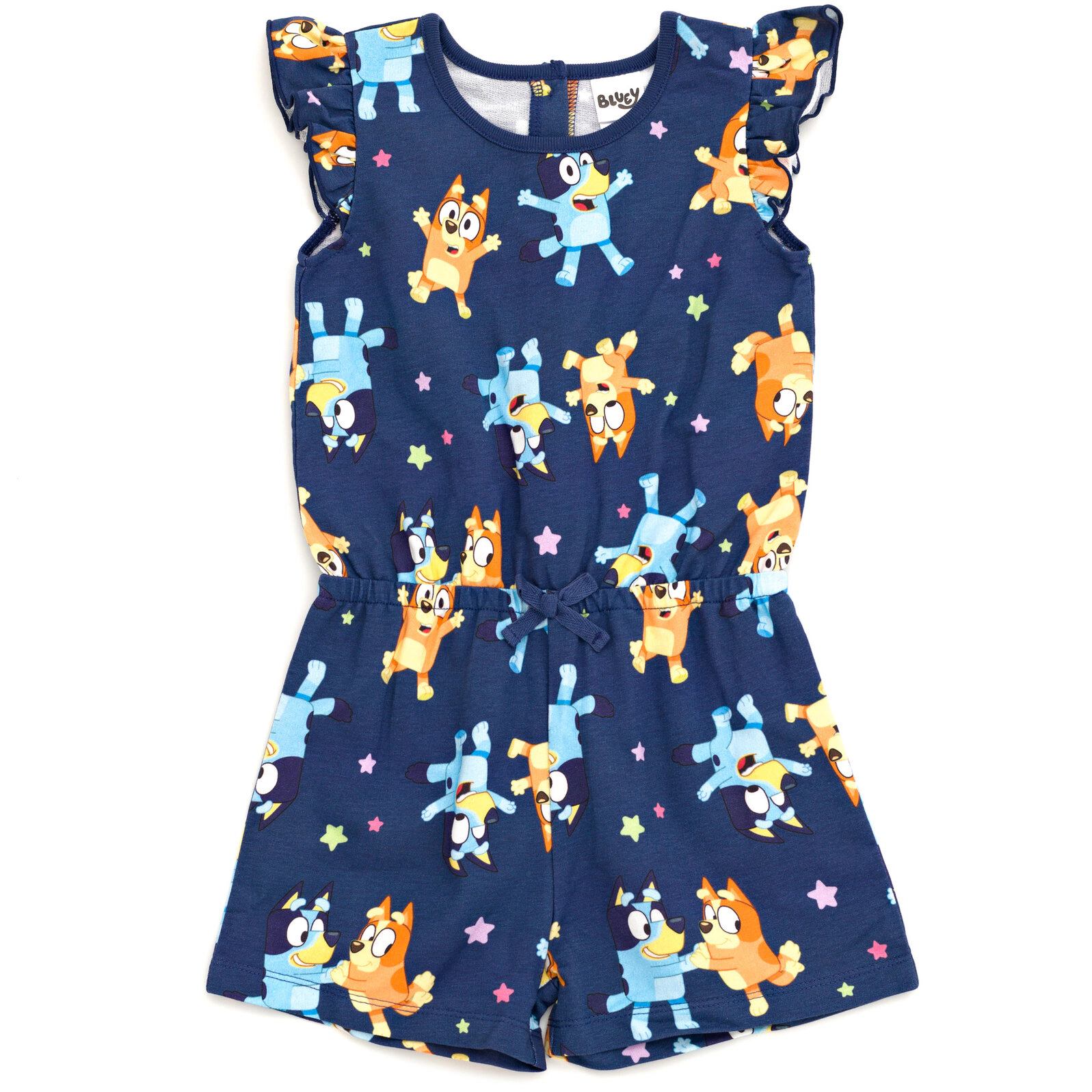 Bluey Girls' Sleeveless Skater Romper
