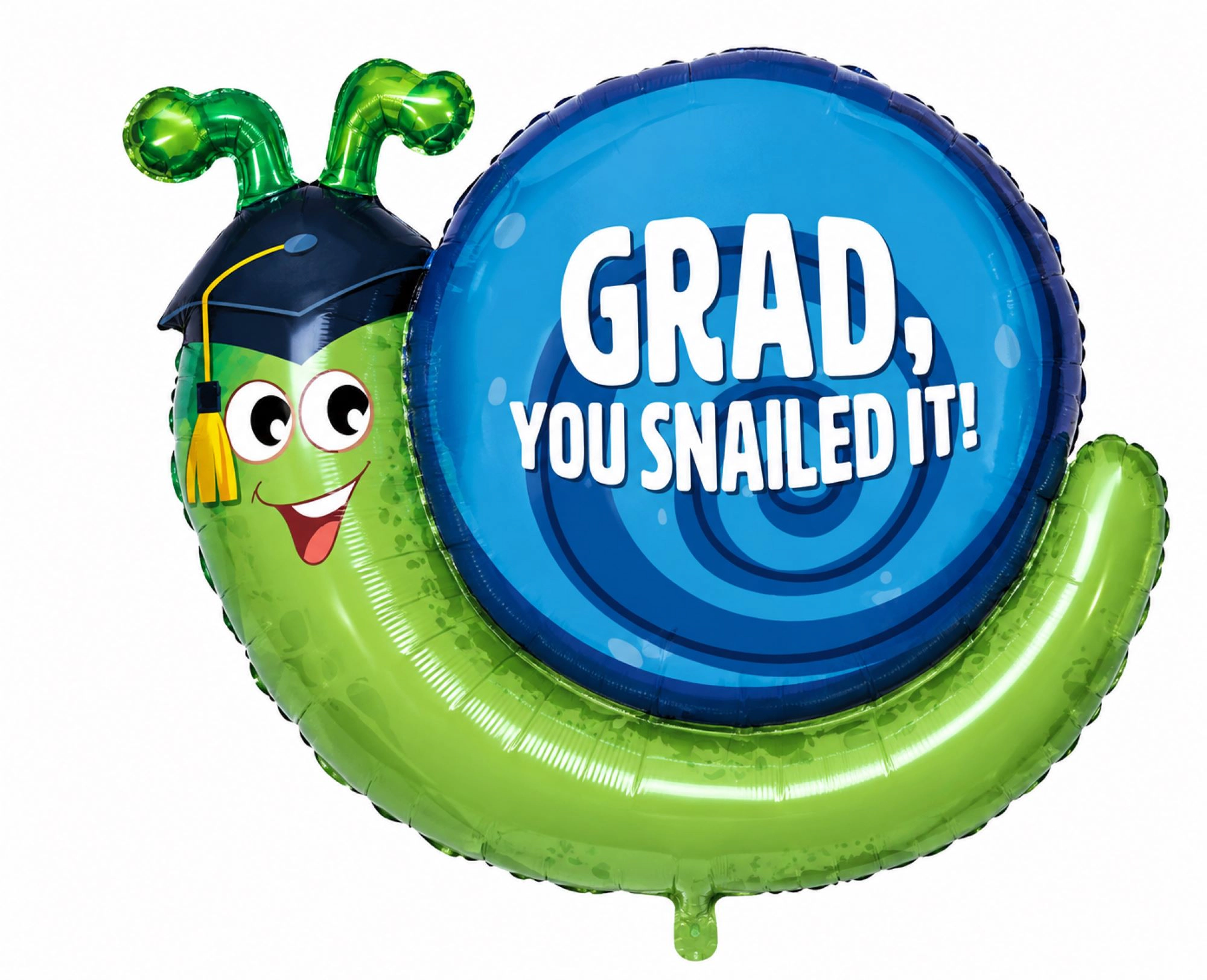 LoonBalloon You Snailed It Graduation Balloon 36 in