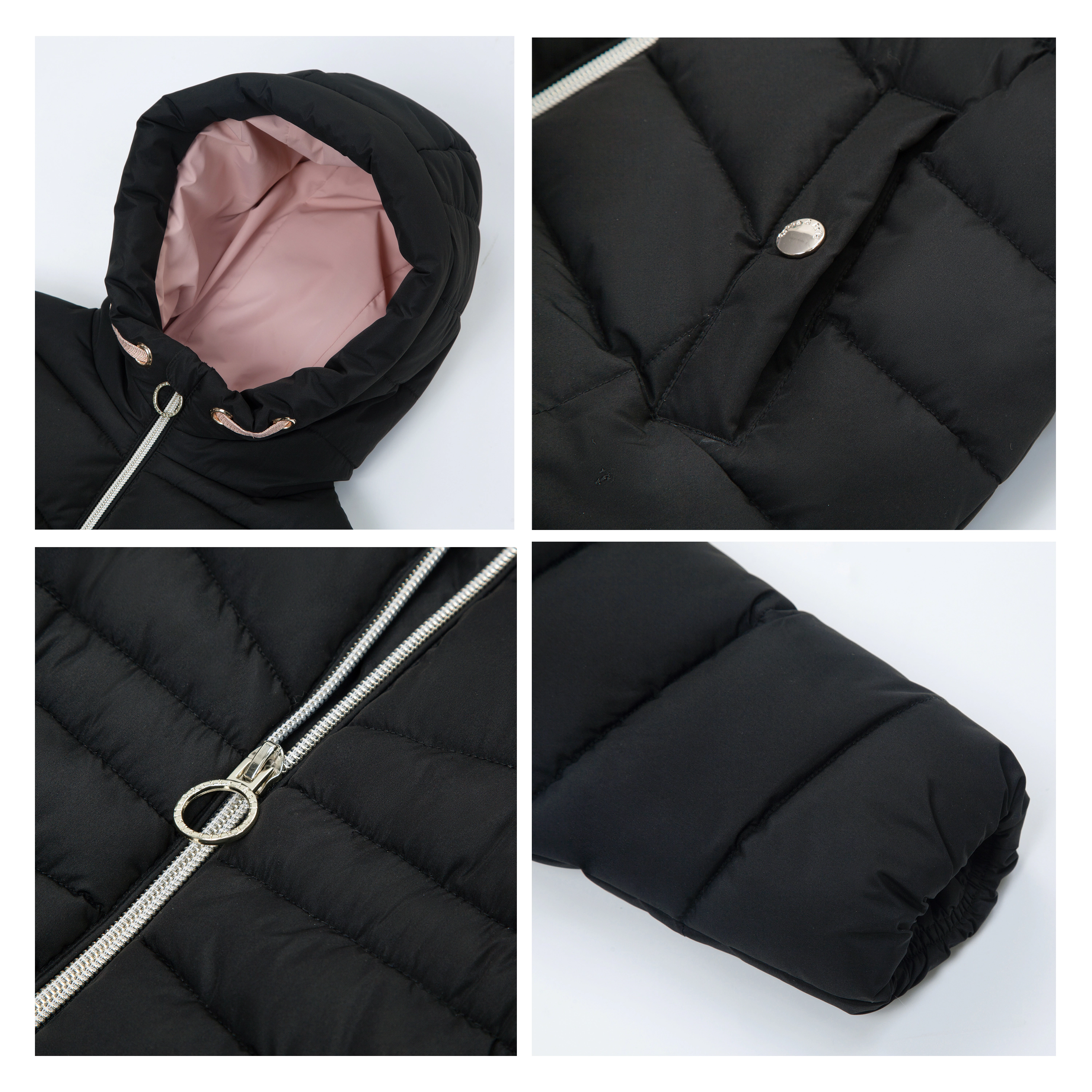 Rokka&Rolla Little & Big Kid Girls Lightweight Mid-Length Puffer Jacket