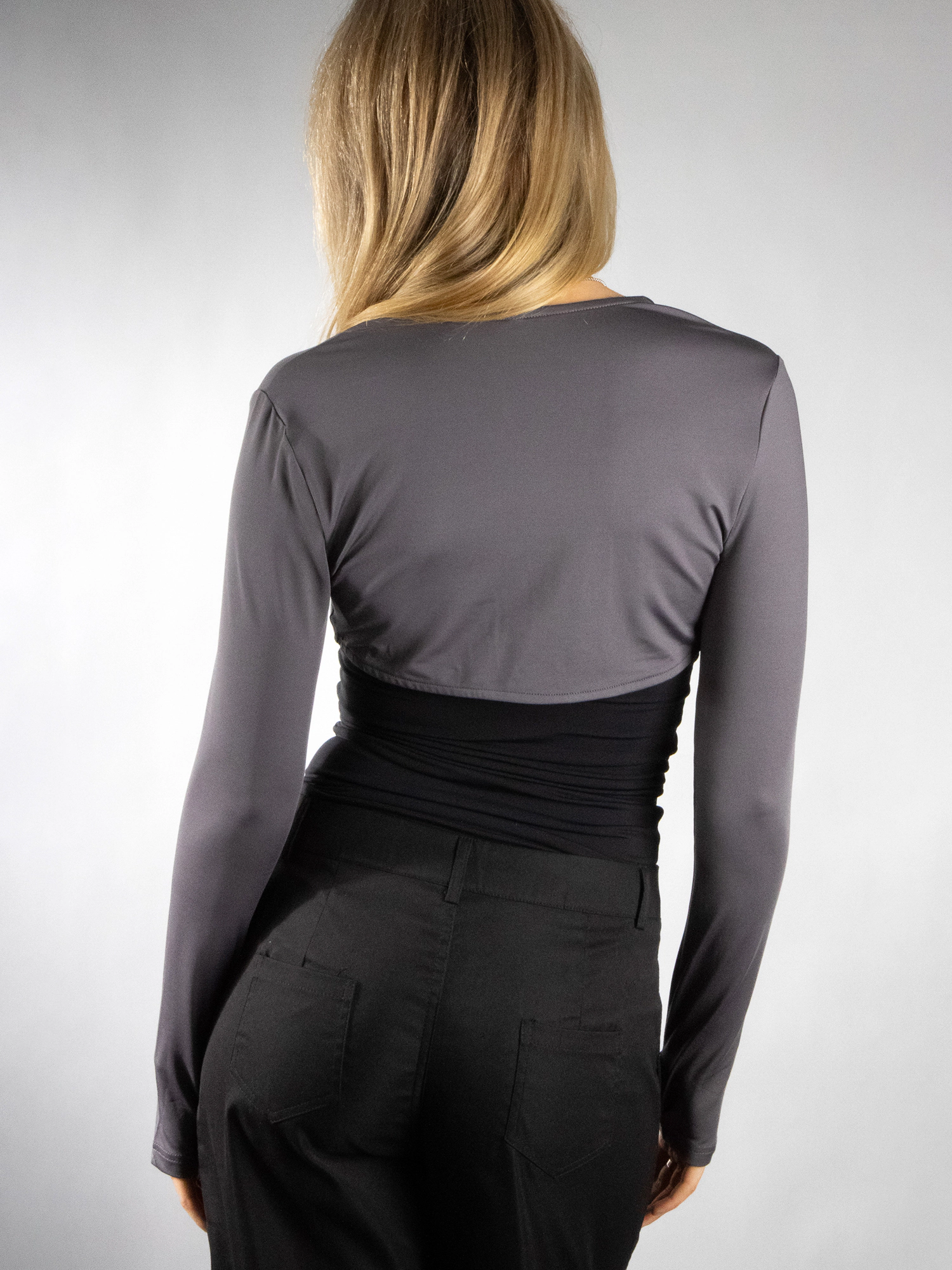 JESS by Meiko Women's Long Sleeve Heart Bolero Shrug