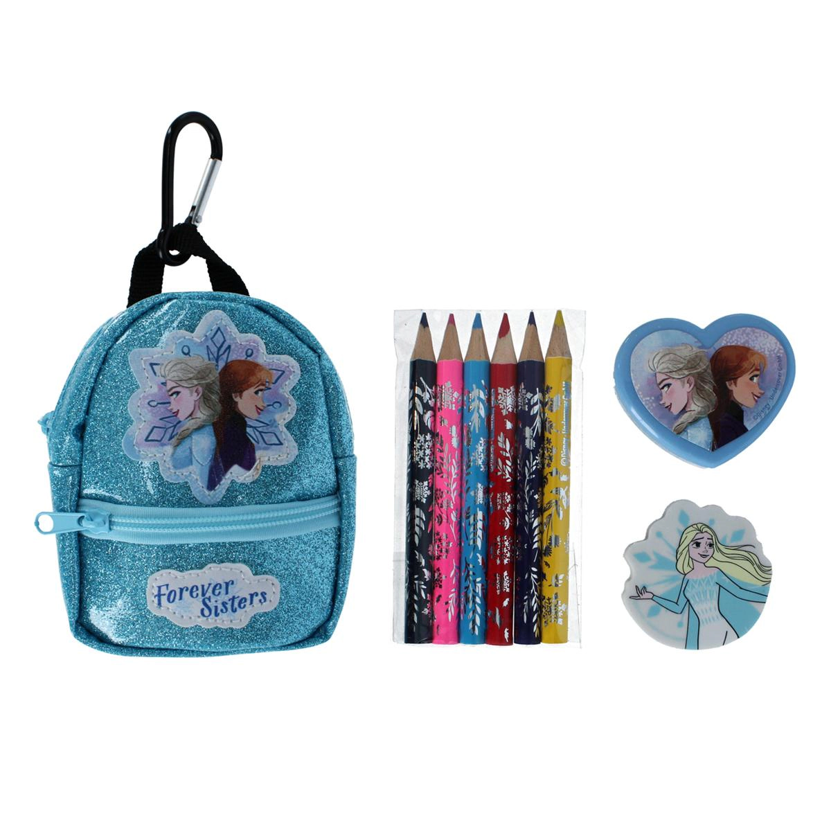 Textiel Trade Kid's Disney Frozen Filled Mini Backpack Bag Charm