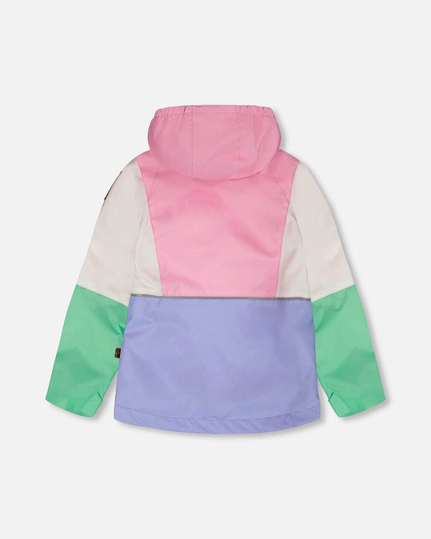 Deux par Deux Girls 3-In-1 Colorblock Jacket with Layer and Pants 2-Piece Mid-Season Outerwear Set
