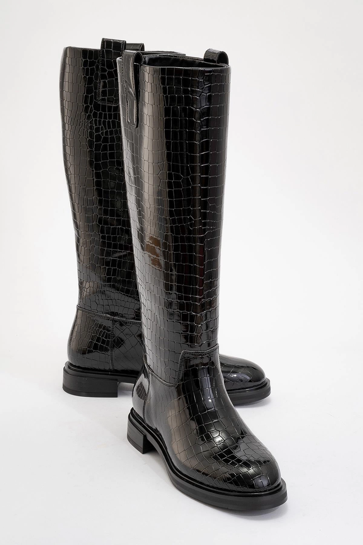 Prologue Shoes Womens Alaska Pattern Knee High Boot