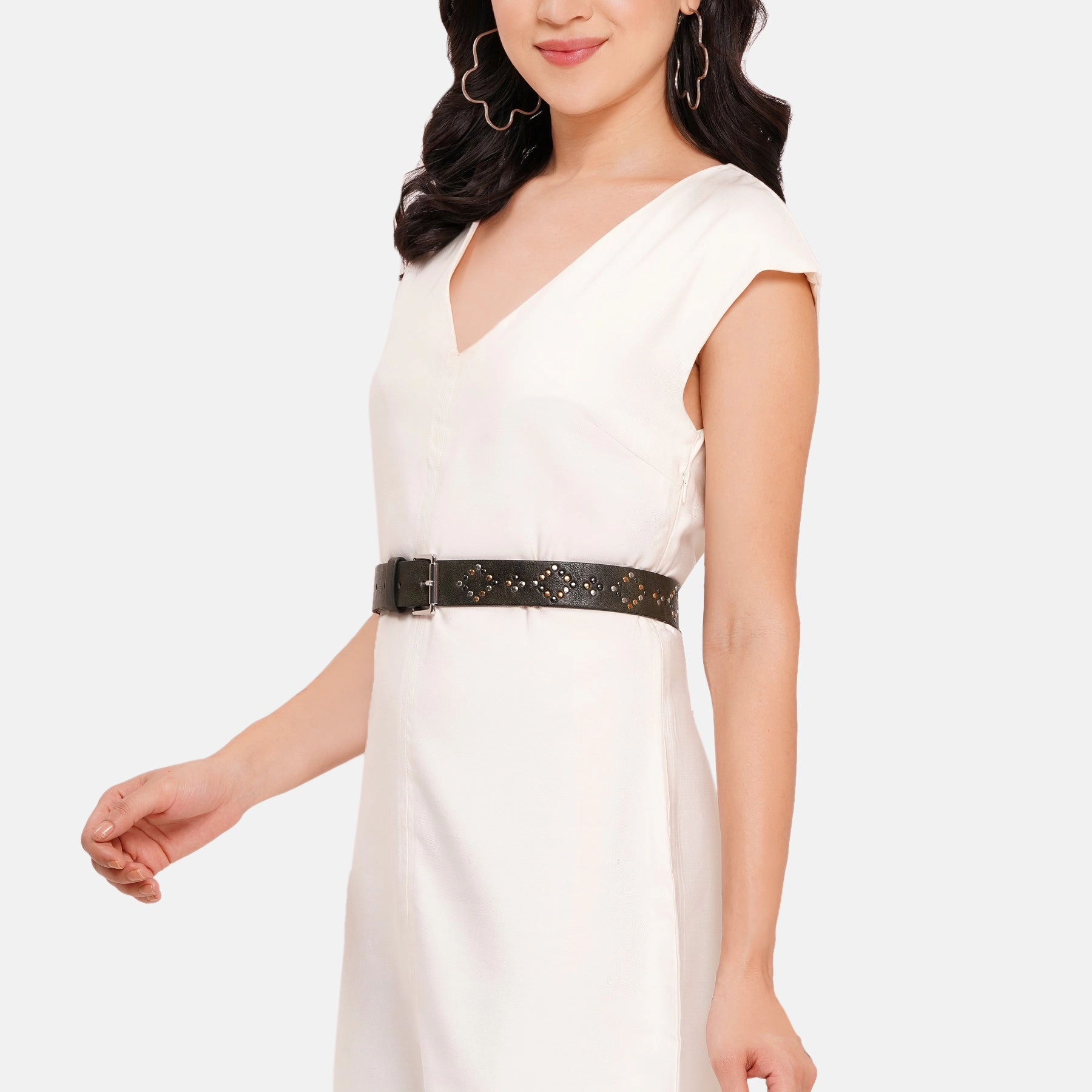 AGP PARIS Womens Studded Belt