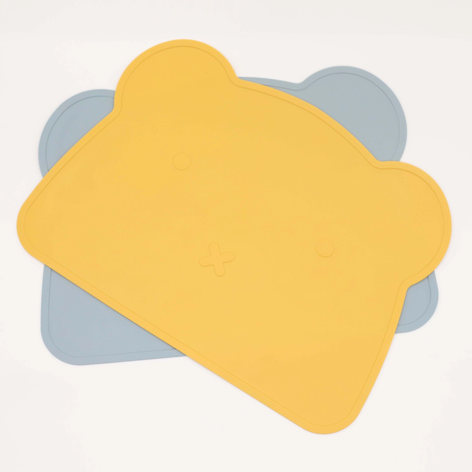 MyKids-USA Baby Bear Shape Silicone Washable Insulated Placemat