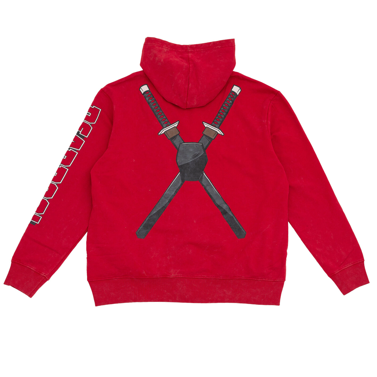 Marvel Deadpool Men's and Wolverine Fleece Zip Up Hoodie