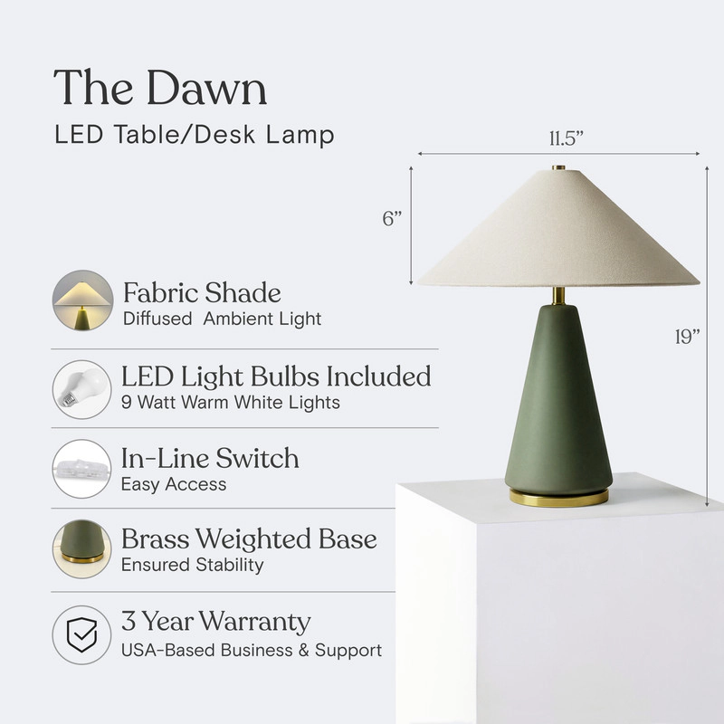 Brightech Dawn LED Table Lamp