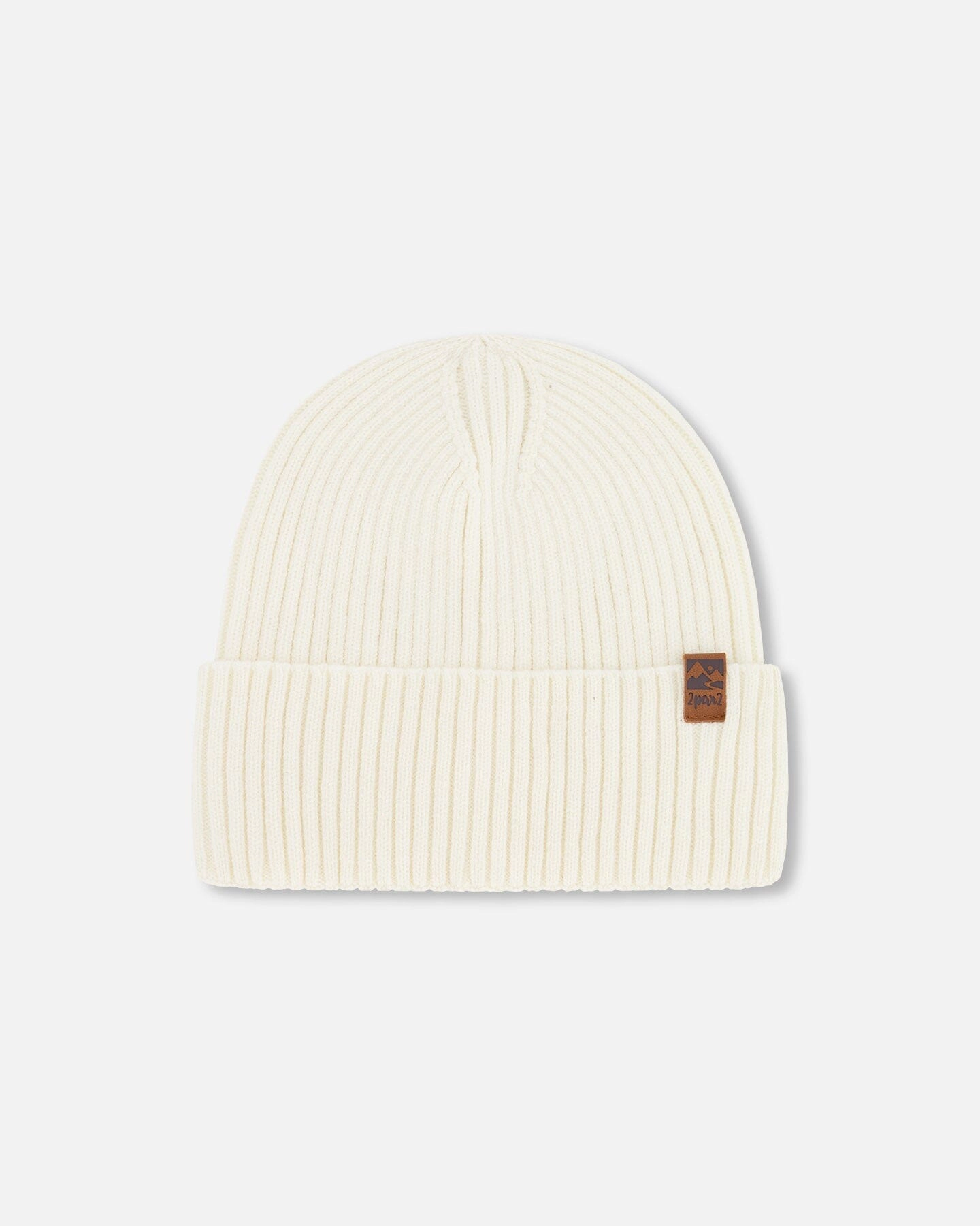 Deux par Deux Unisex Knit Ribbed Hat