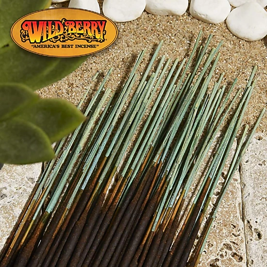 Wild Berry Desert Sage Incense Sticks, 100 Count Hand-Dipped 11-Inch ...