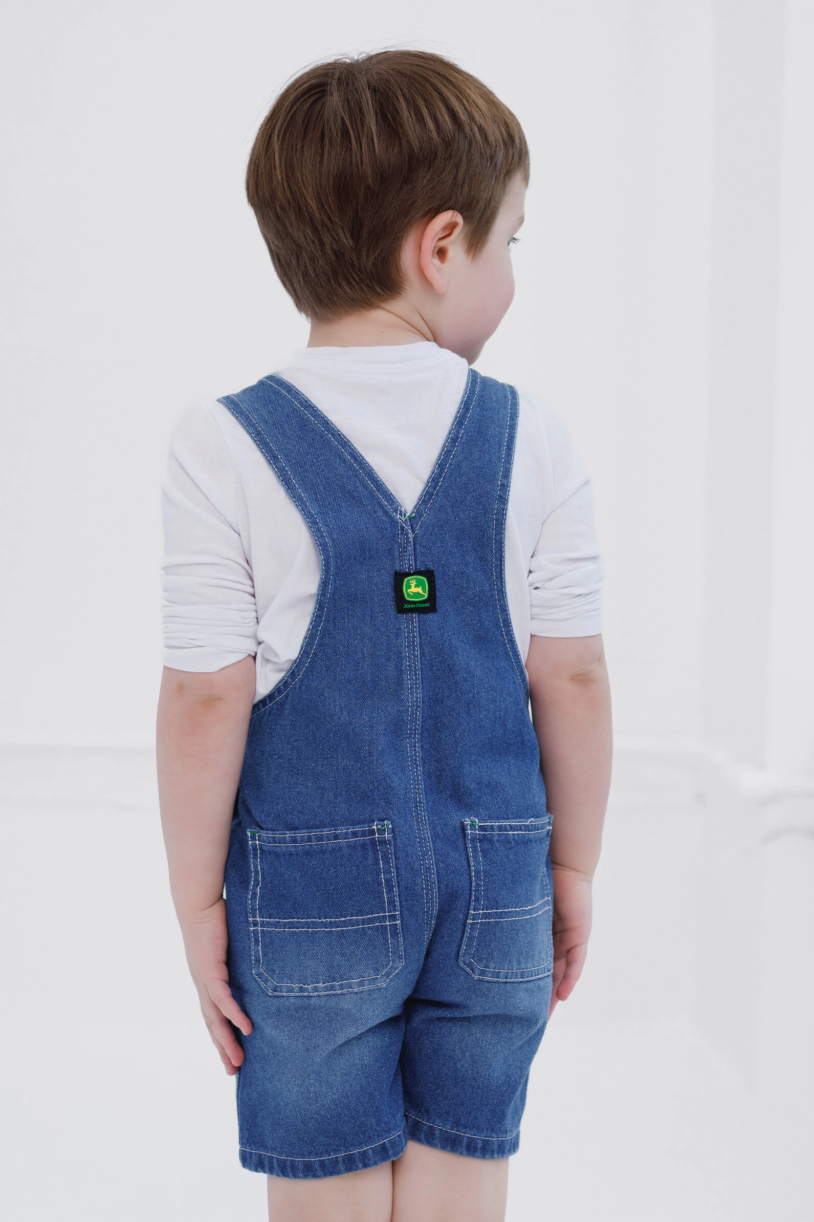 John Deere Boys' Denim Shortall