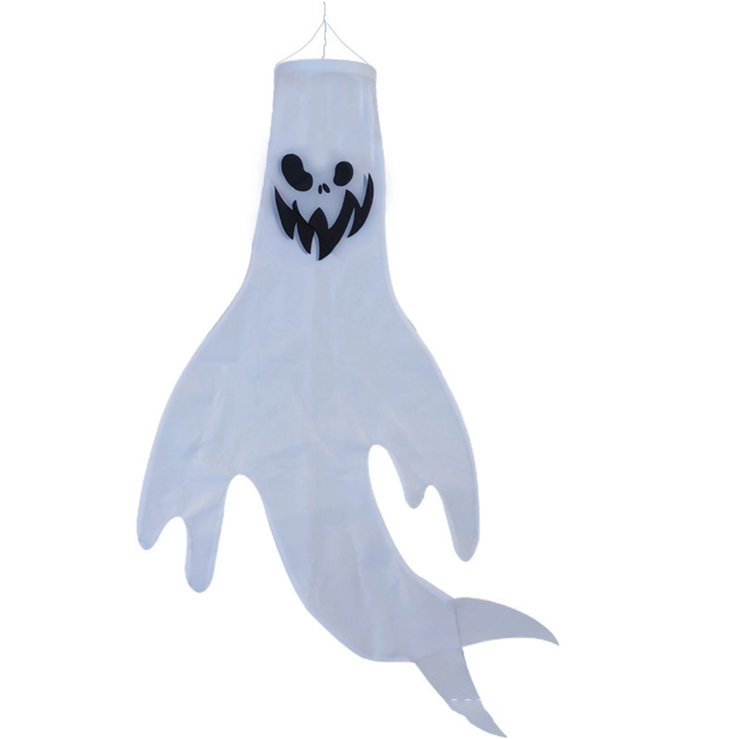 GBruno 4-Piece LED Ghost Windsocks Halloween Decoration