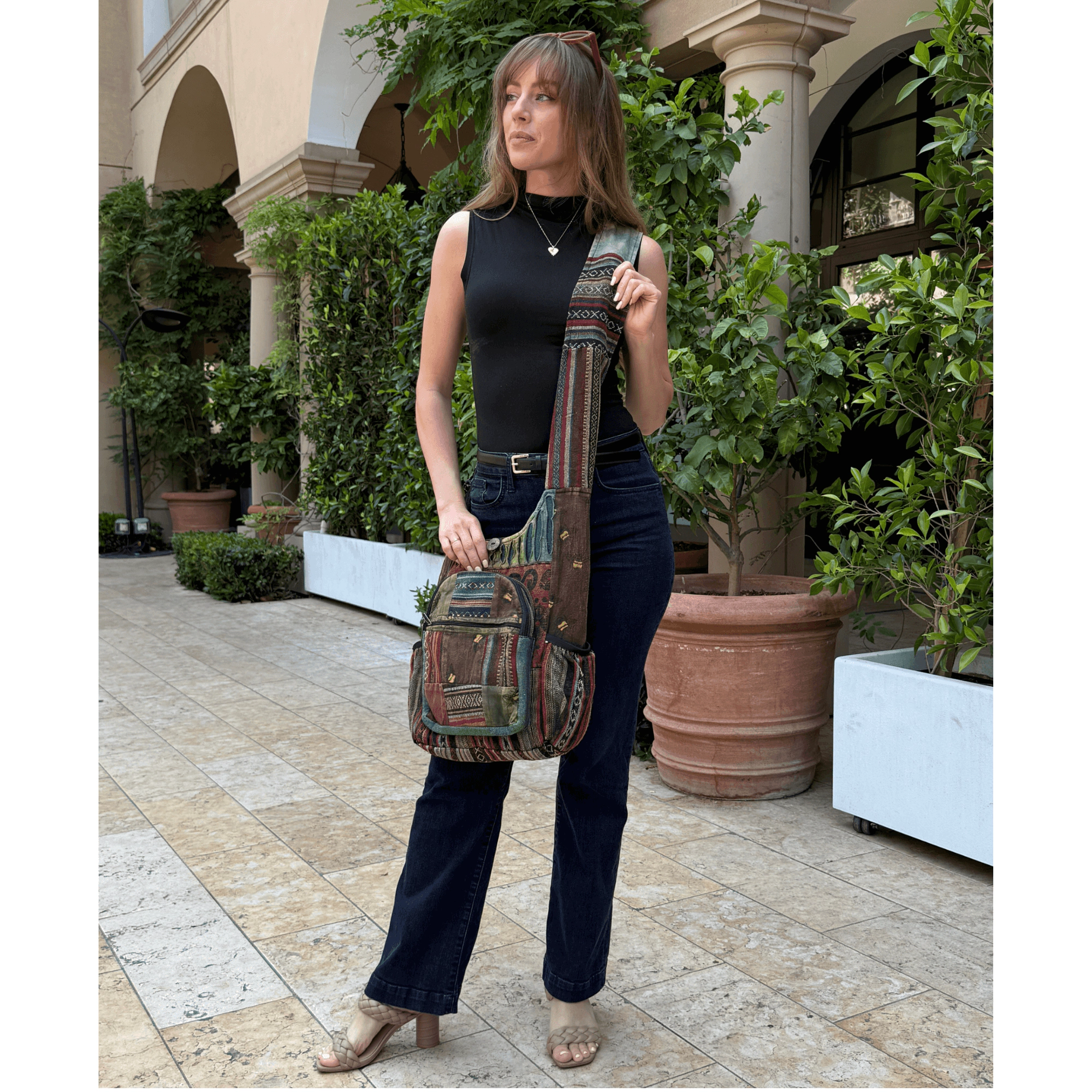 Kathmandu Collection Womens Bee Hobo Bag