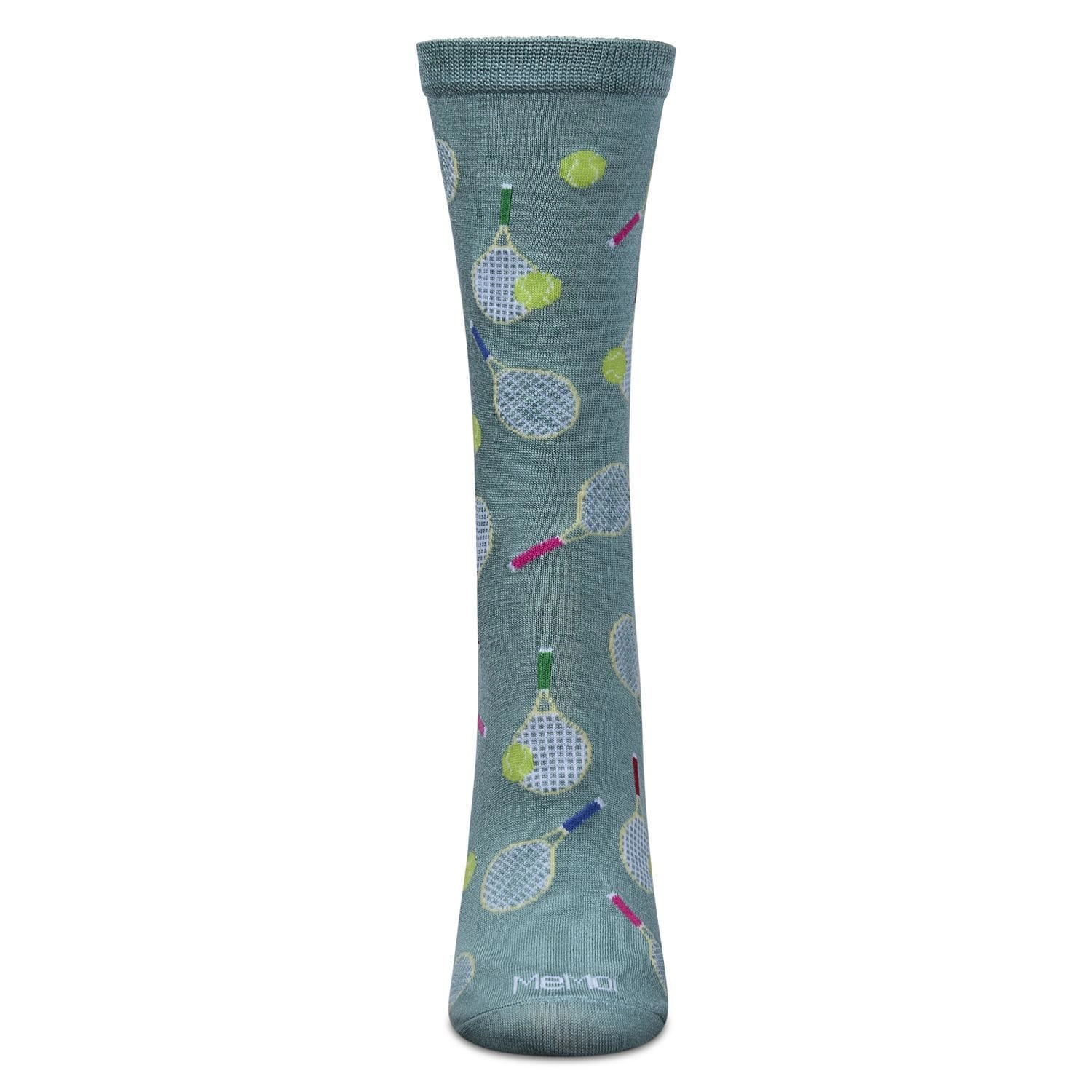 MeMoi Women's Tennis Rayon From Bamboo Crew Socks