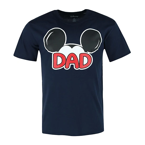 Jerry Leigh Men's Mickey Mouse Dad Family T-Shirt