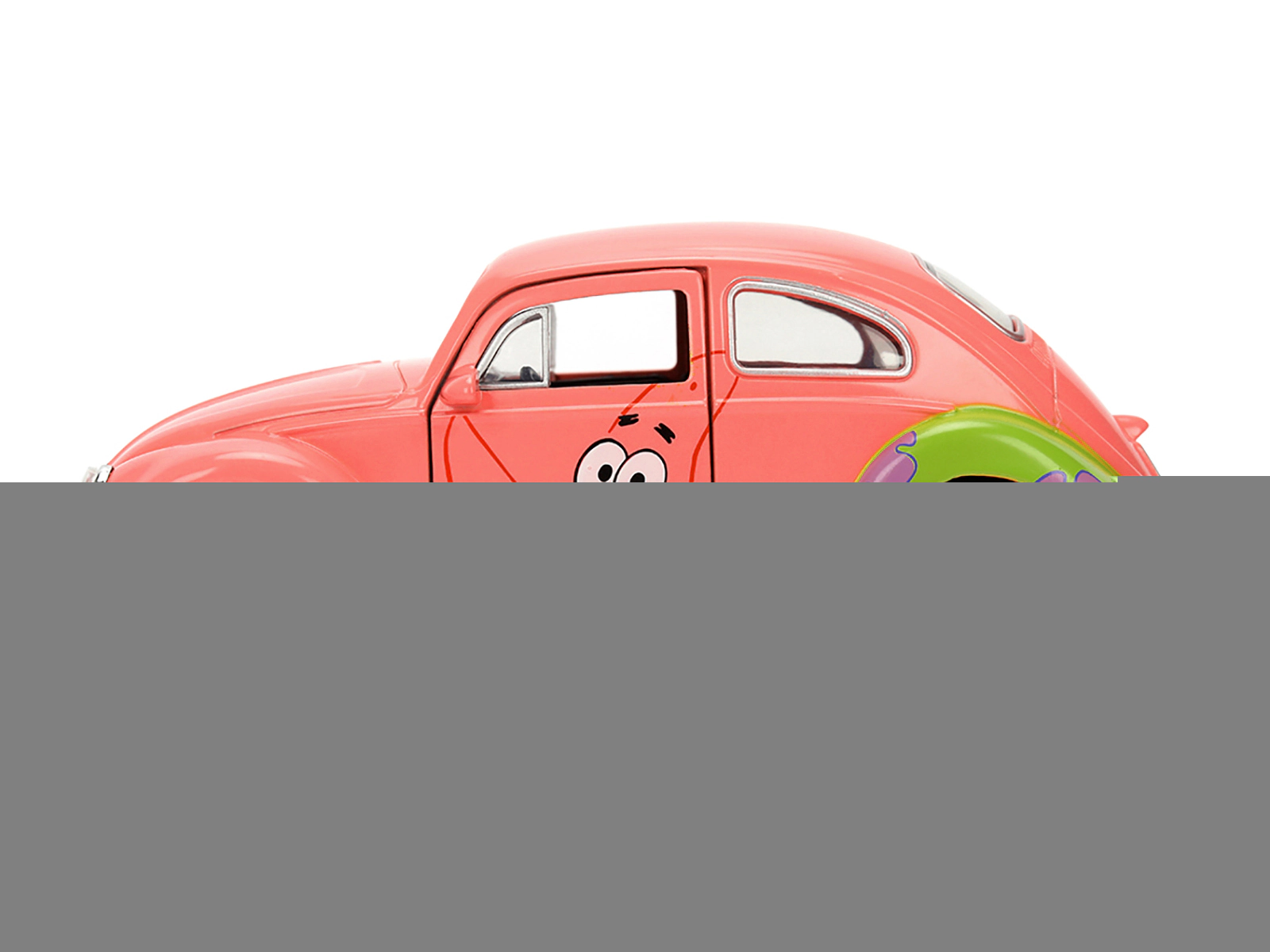 Jada 1959 Volkswagen Beetle "Patrick Star" Livery Pink "SpongeBob SquarePants" (1999-Current) TV Series