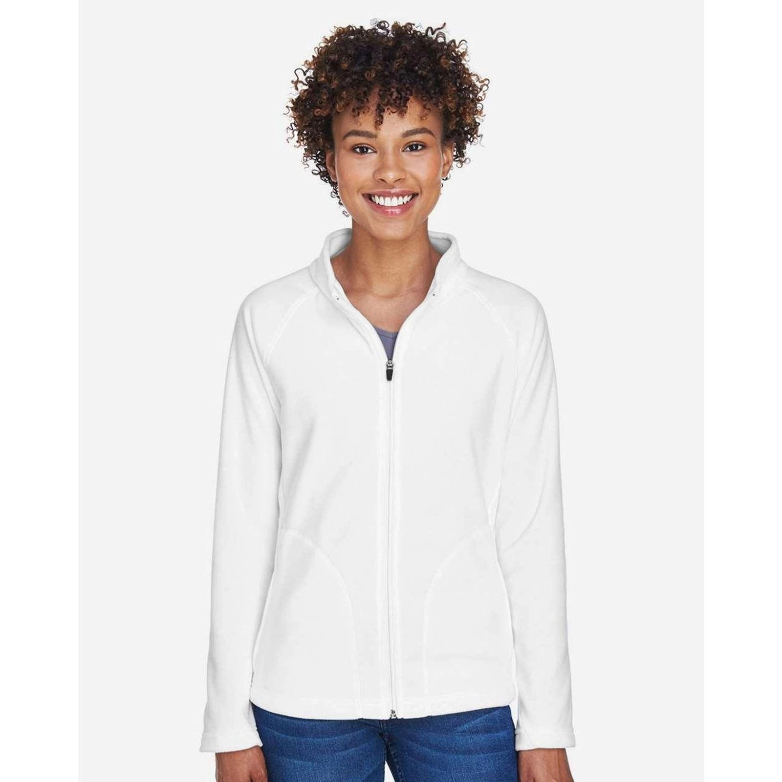 Team 365 Womens Campus Microfleece Jacket