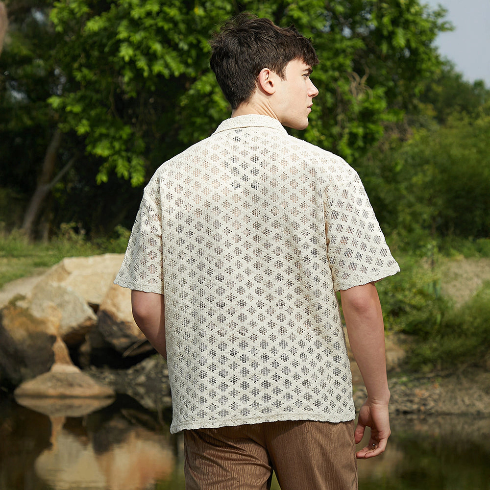 Oblique Oversized Polo T-Shirt