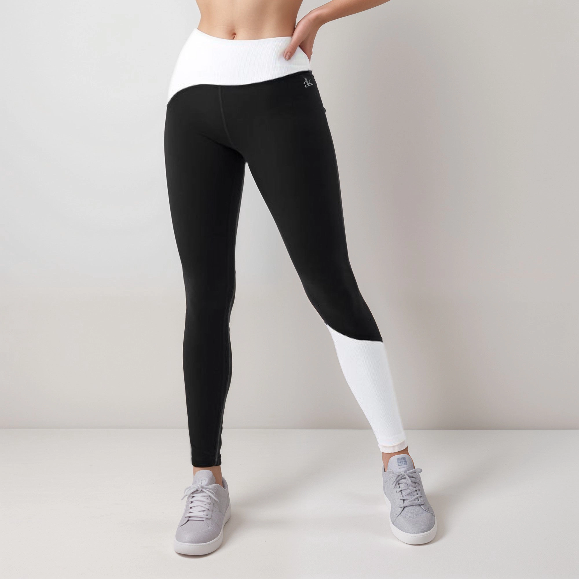 Anna-Kaci Womens High Waist Color Block Active Leggings