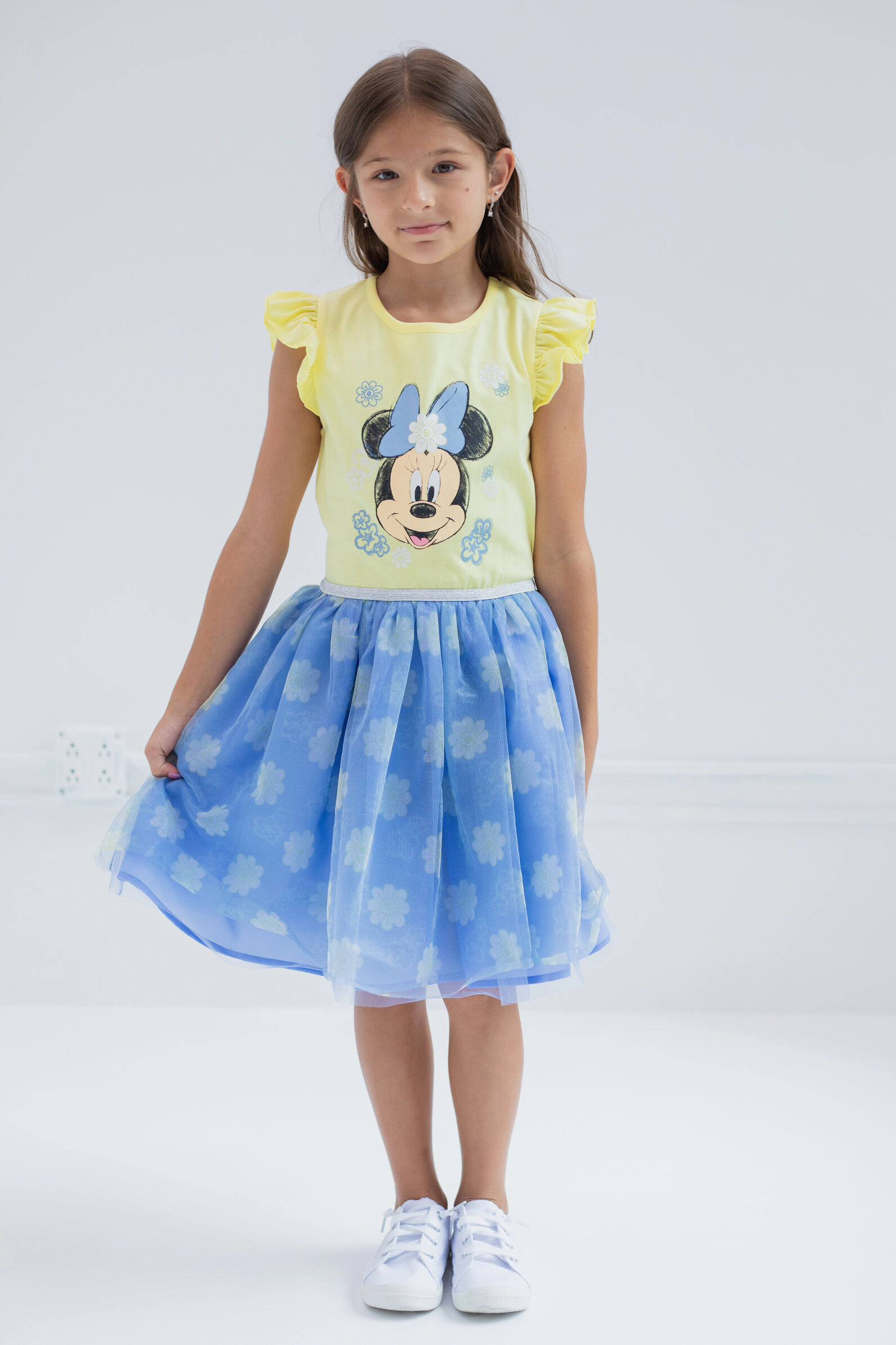 Disney Minnie Mouse Girls' Sleeveless Tutu Dress