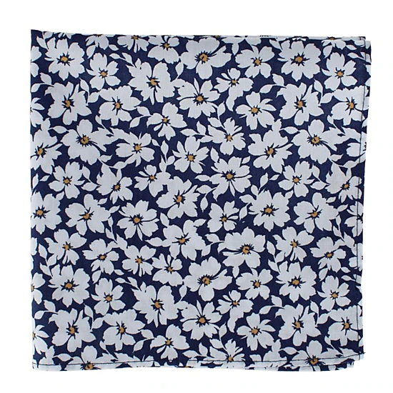 Ascentix Simple and Classy Cotton Foral Handkerchief
