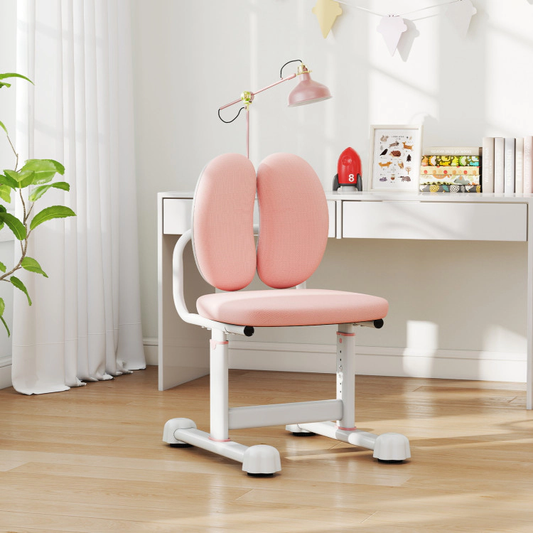 Hivvago Kids Desk Chair Children Study Chair With Double Back Support And Adjustable Height