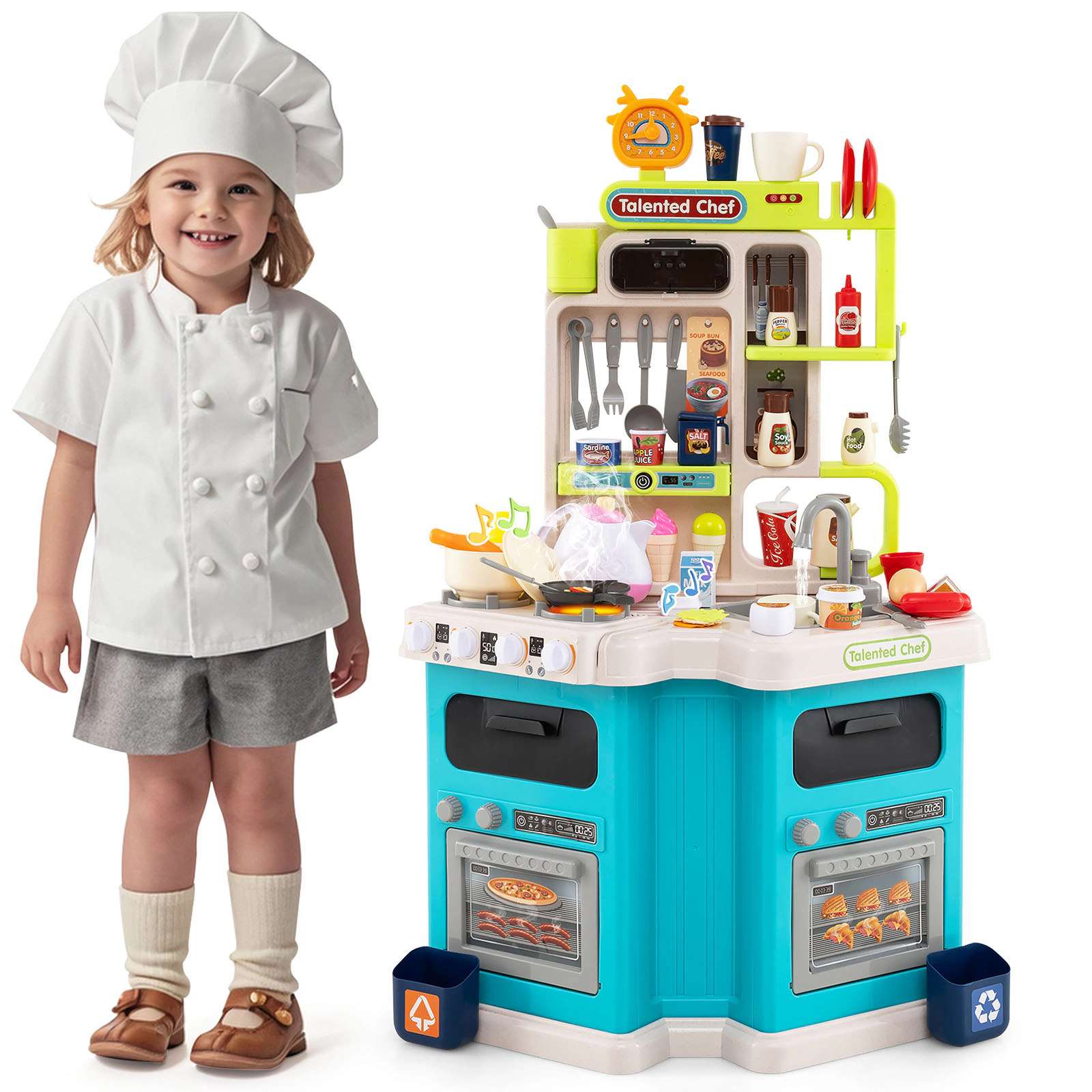 LJG Kids Kitchen Playset