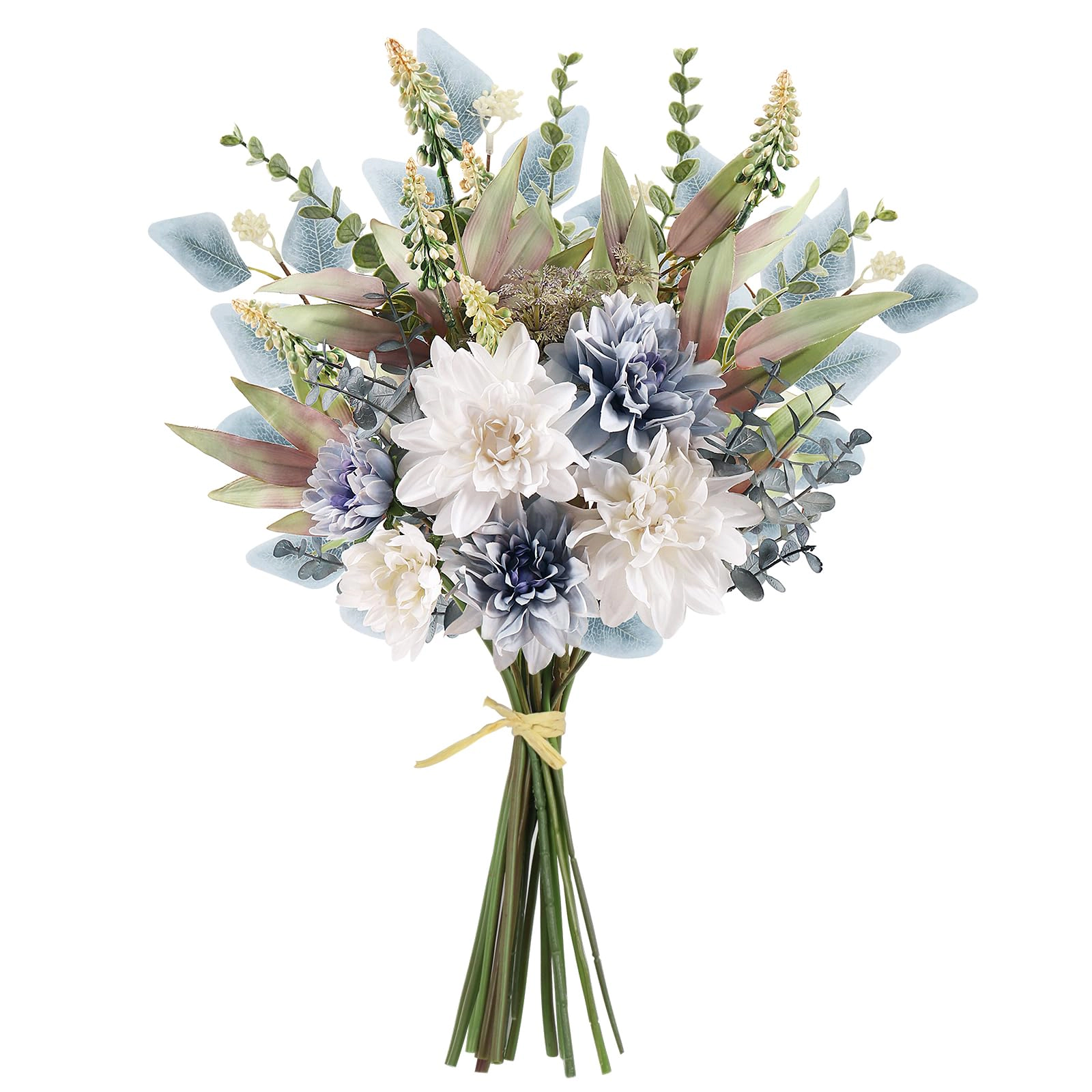 PUPWE Artificial Flowers Bouquet Vase Home Decor