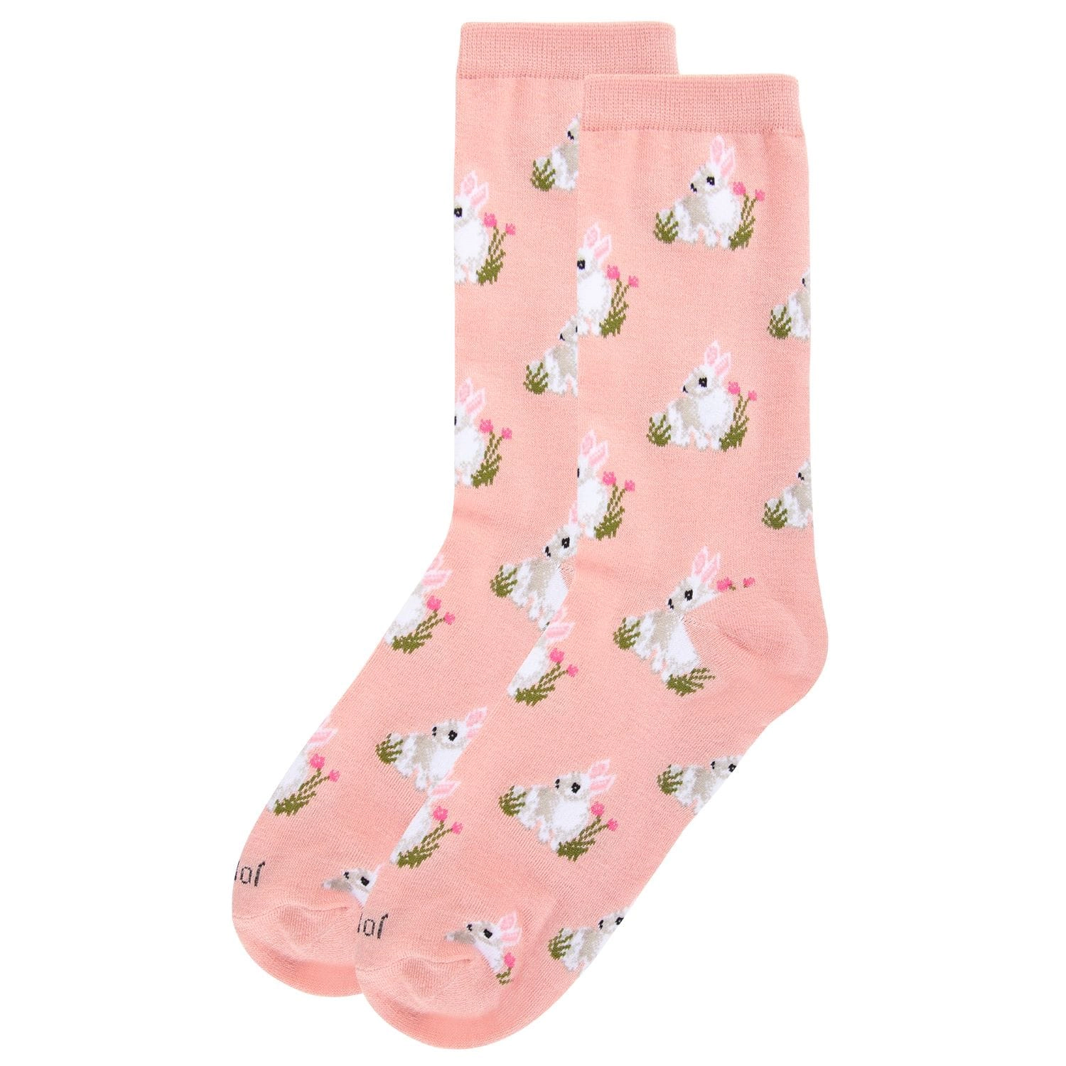 MeMoi Rabbits Bamboo Blend Crew Socks