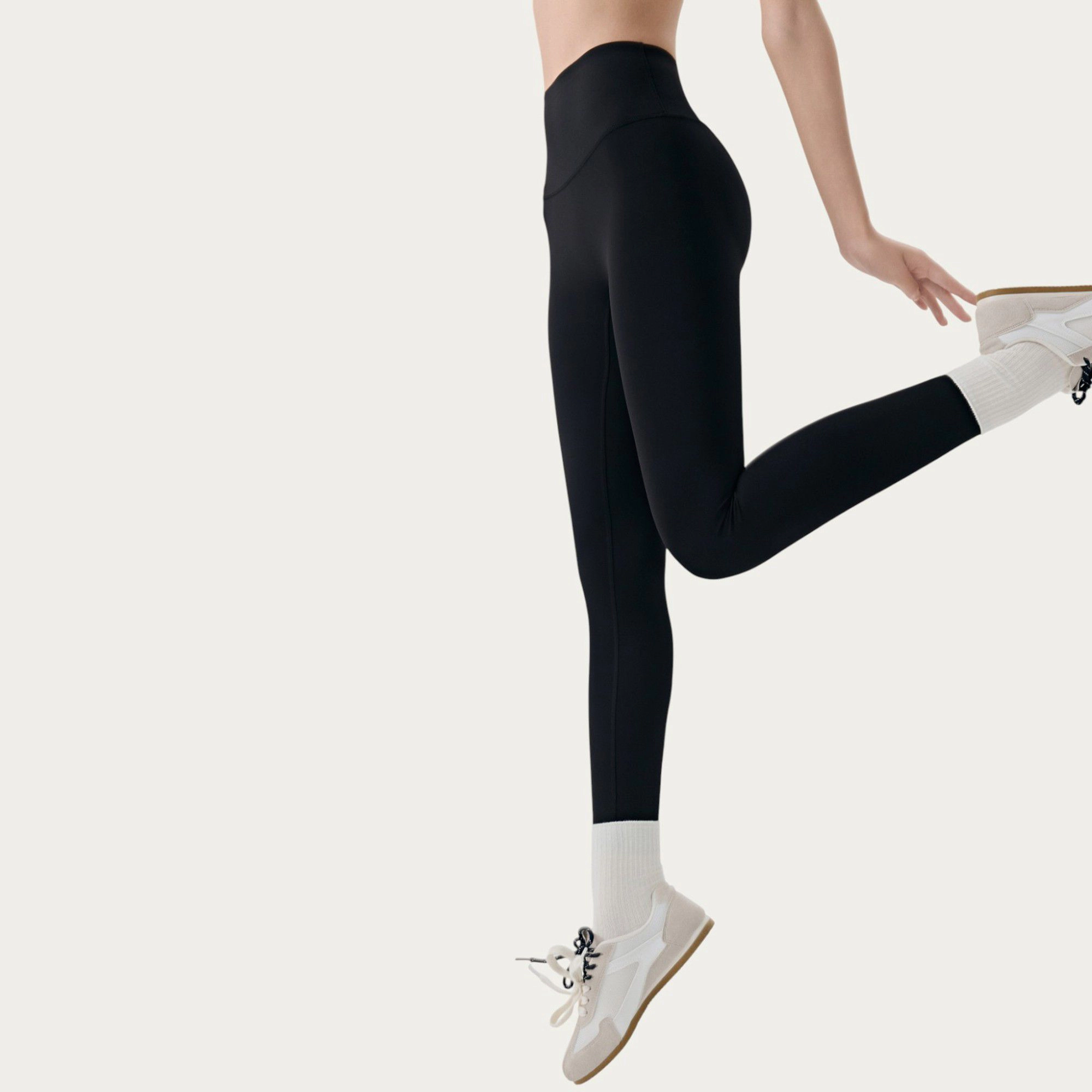 Anna-Kaci Active Women's High Waist Full Length Leggings with Sleek Stretch Fabric Smooth Contoured Fit
