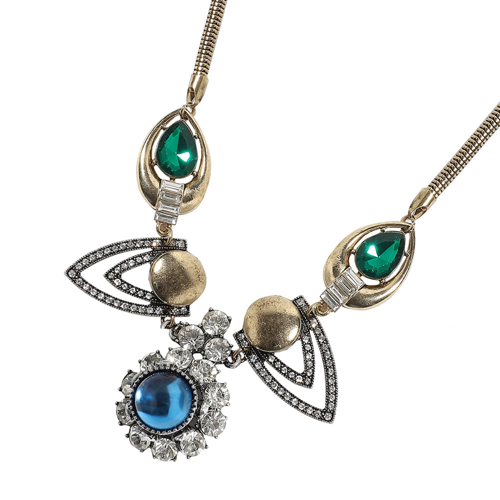 SOHI Women's Charlotte Statement Necklace
