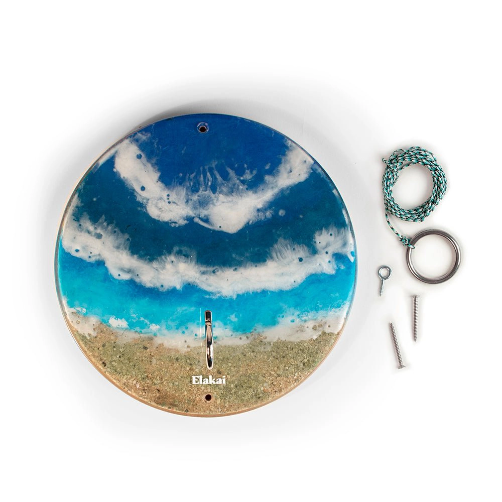Elakai The Beach Epoxy Resin Wayfarer Art Hook Ring Game