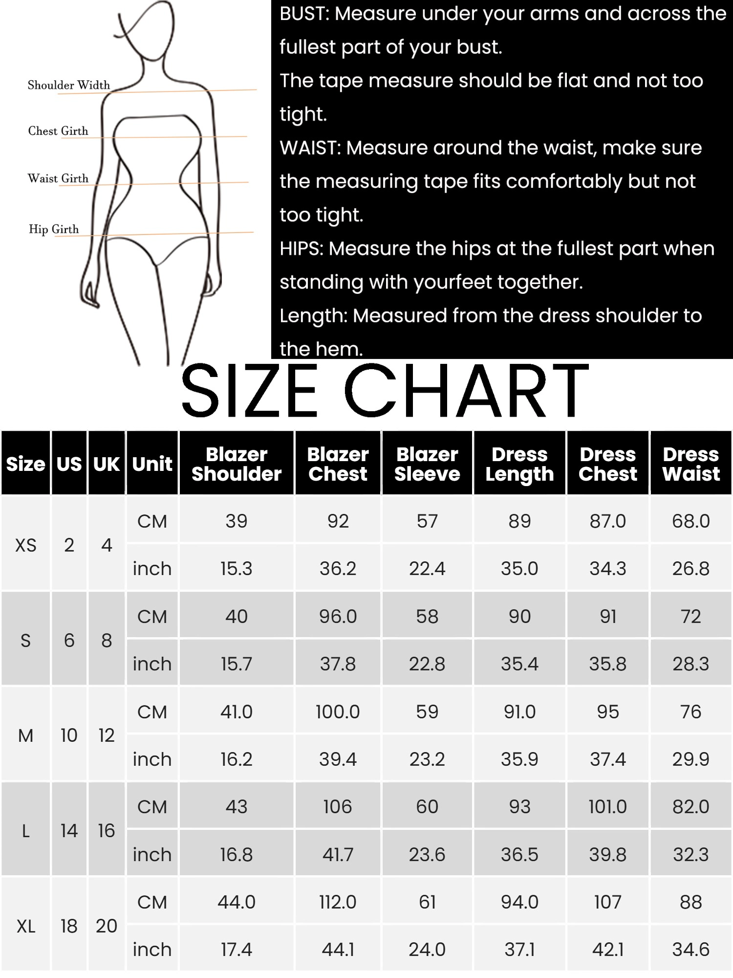 INSPIRE CHIC Women's Cropped Blazer Work Business Bodycon Dress Suit Set
