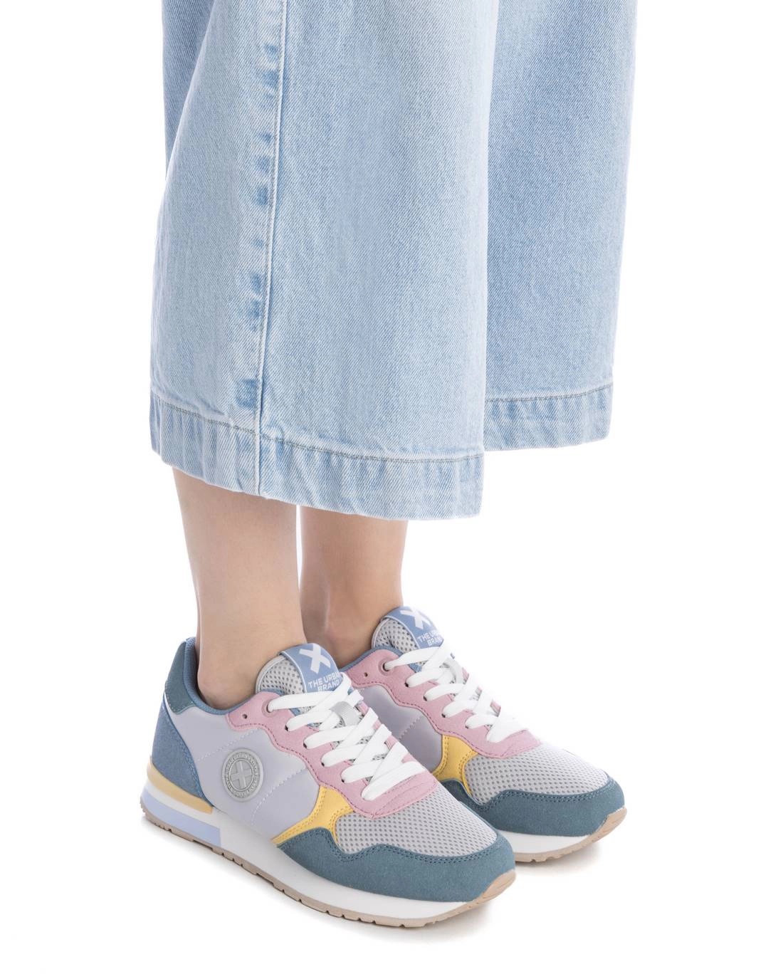 XTI Women's Sneakers Casual Flat Round-Toe Trainers