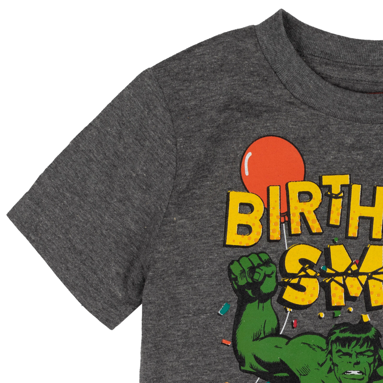 Marvel Avengers The Hulk Boys' Birthday T-Shirt