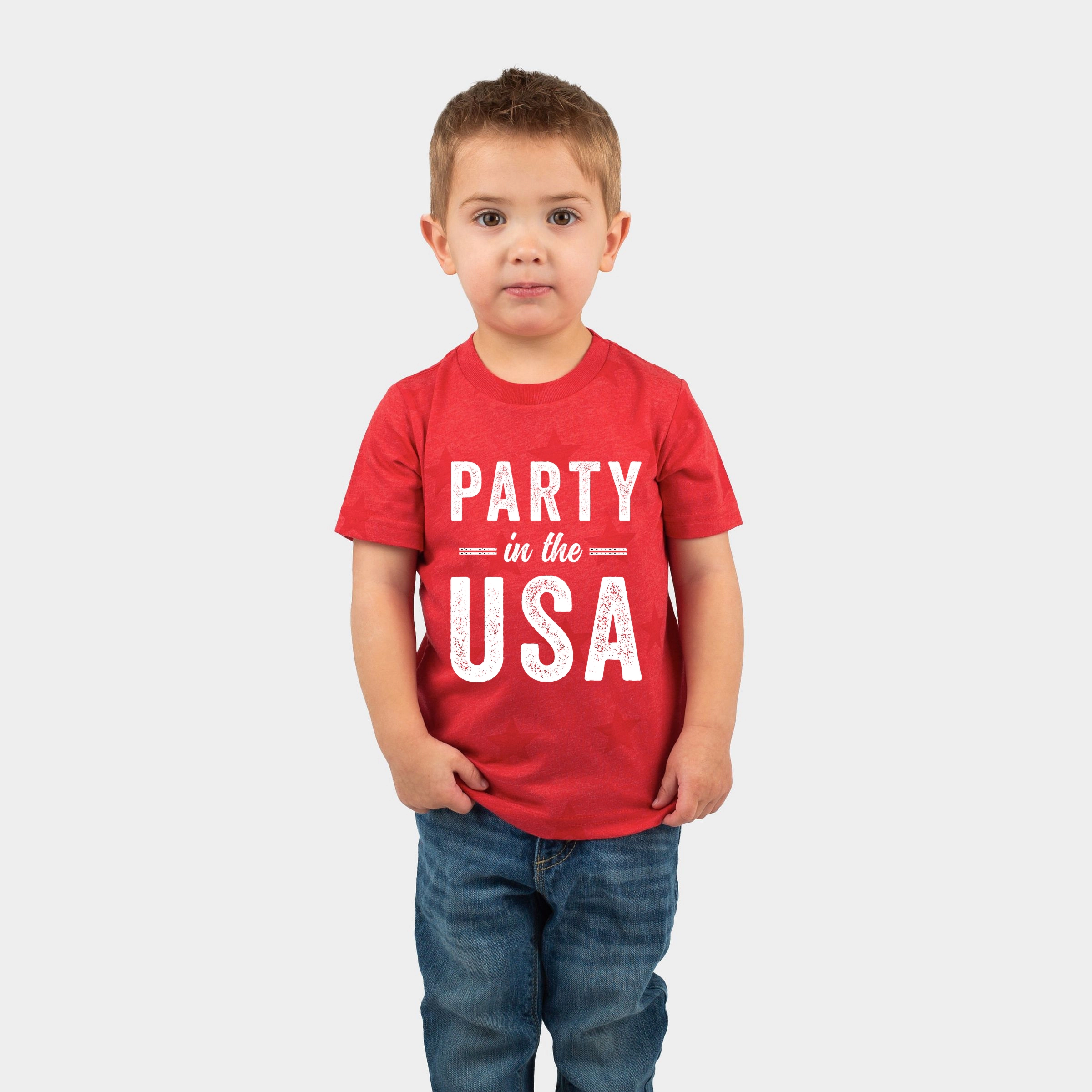 the Juniper Shop - Party USA Toddler Short Sleeve Star Tee
